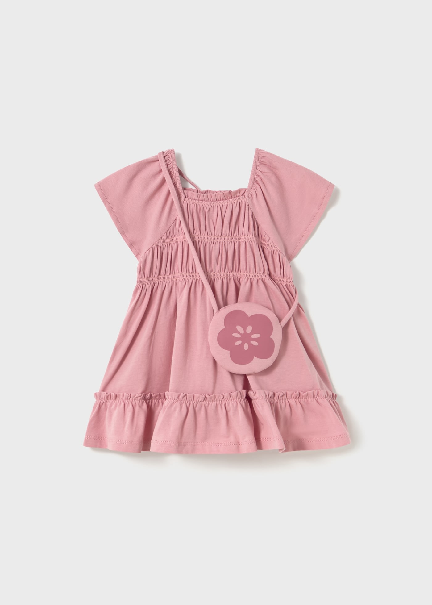 Baby dress with bag