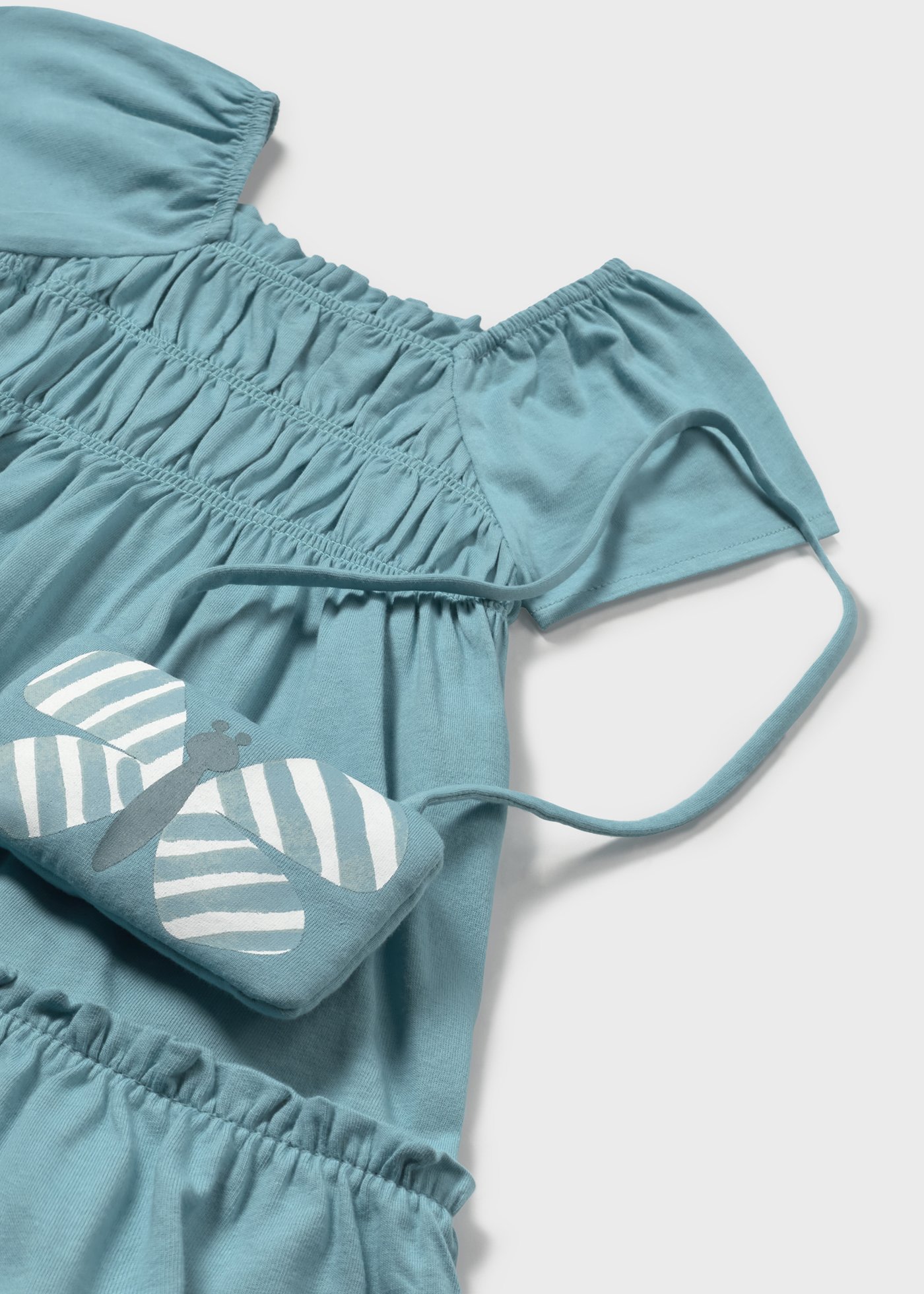 Vestito con borsetta neonata