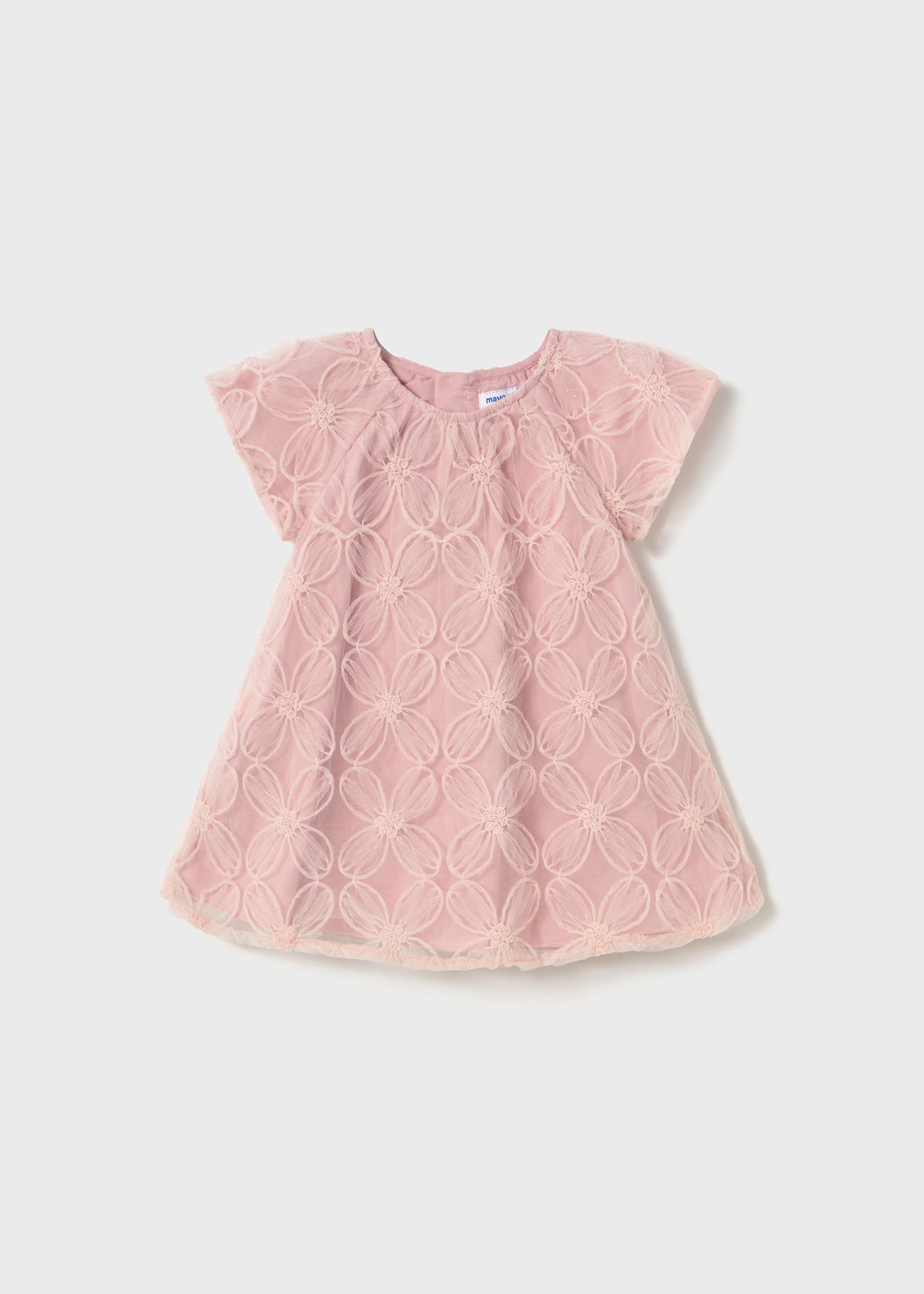 Vestido tule bordado bebé