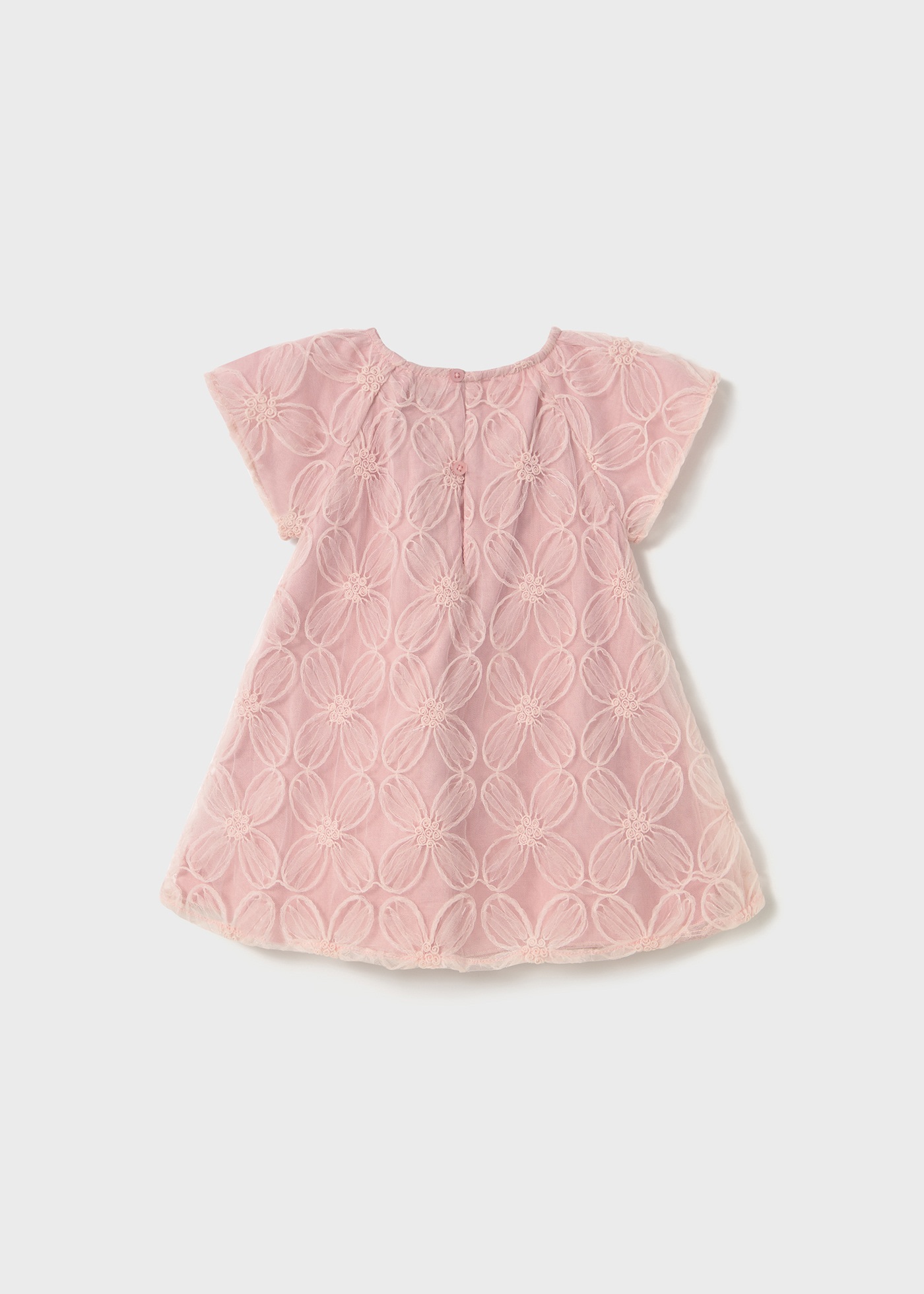 Vestido tule bordado bebé