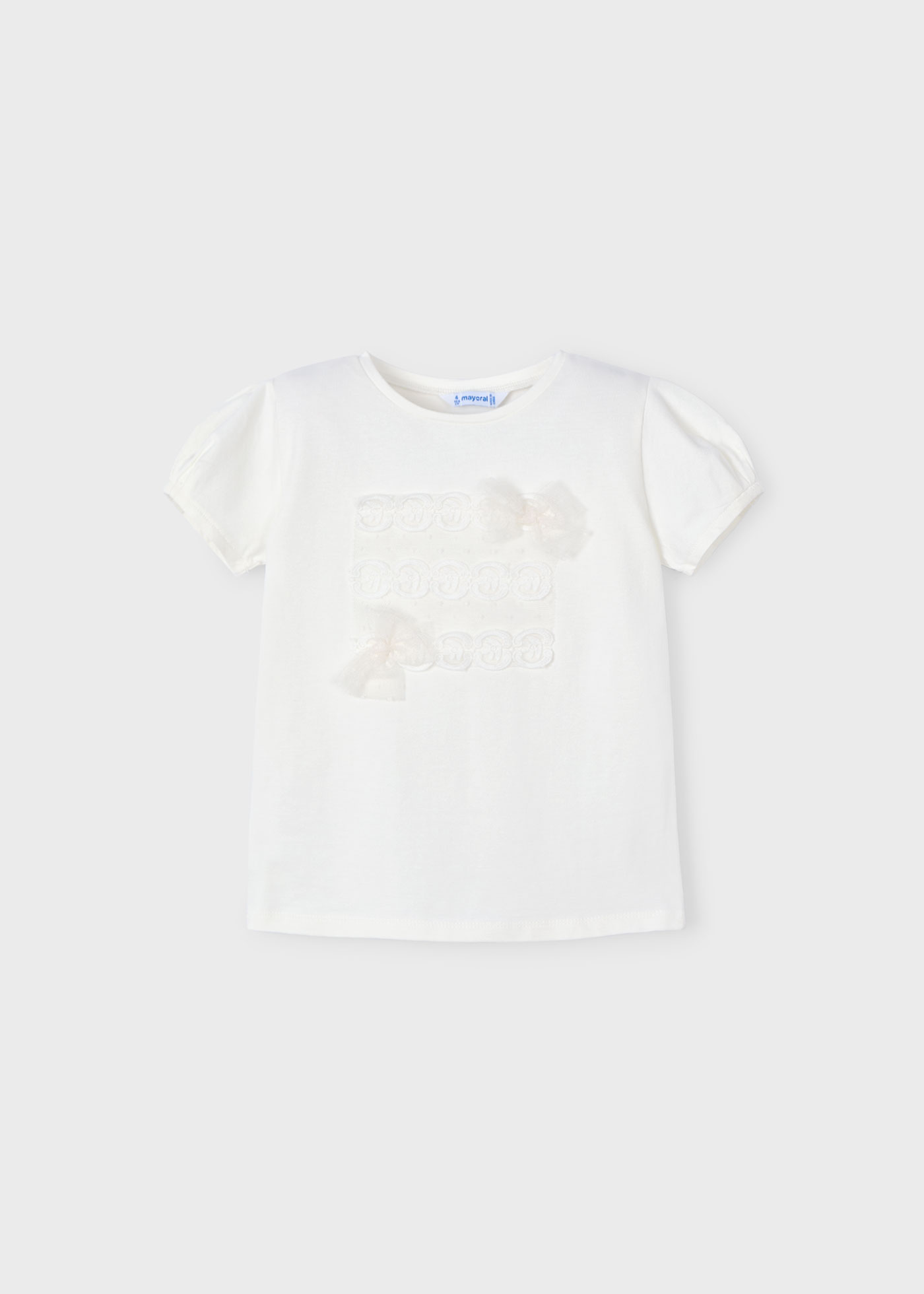 Camiseta lazos plumeti niña