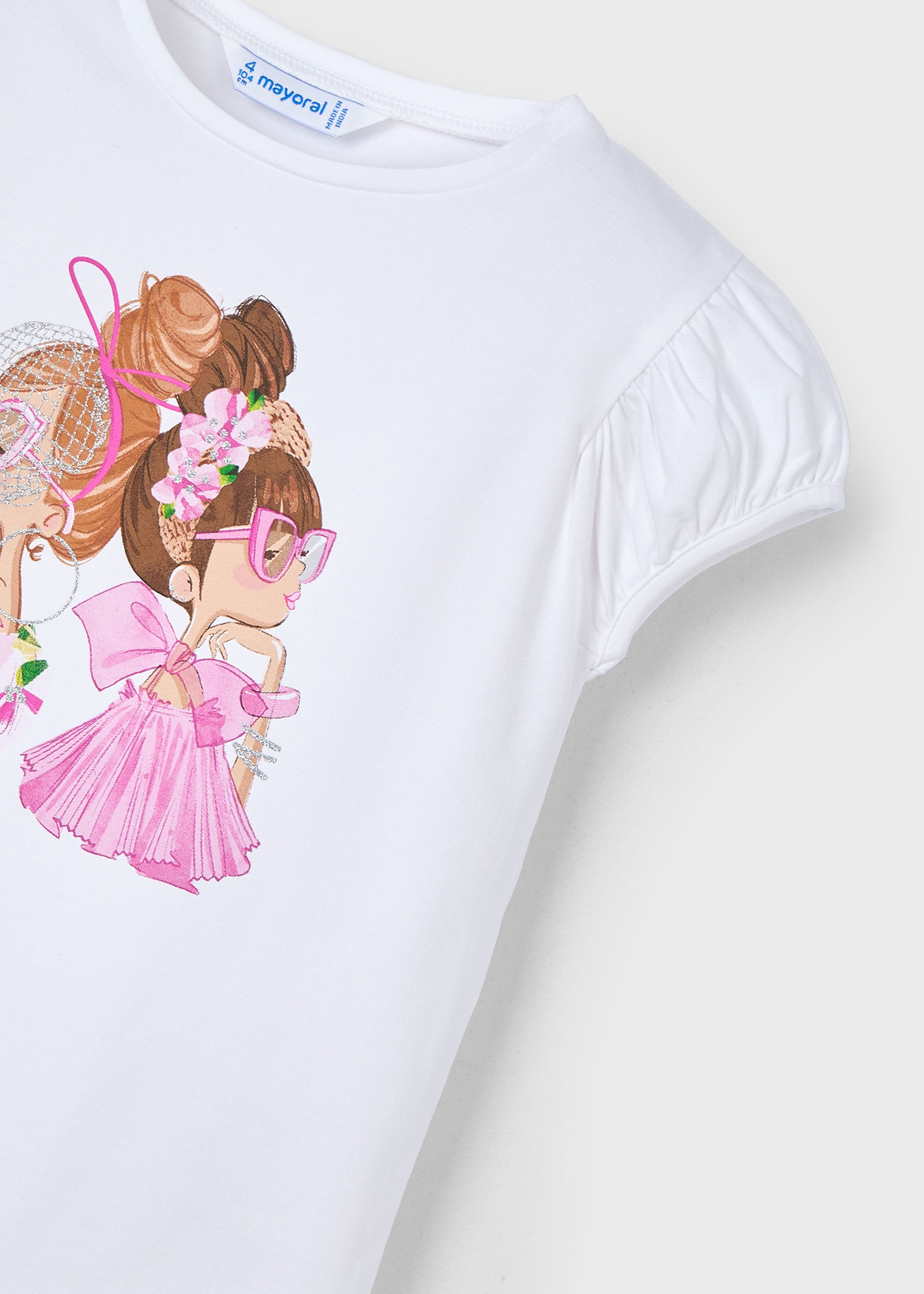 Camiseta gráfica chicas niña