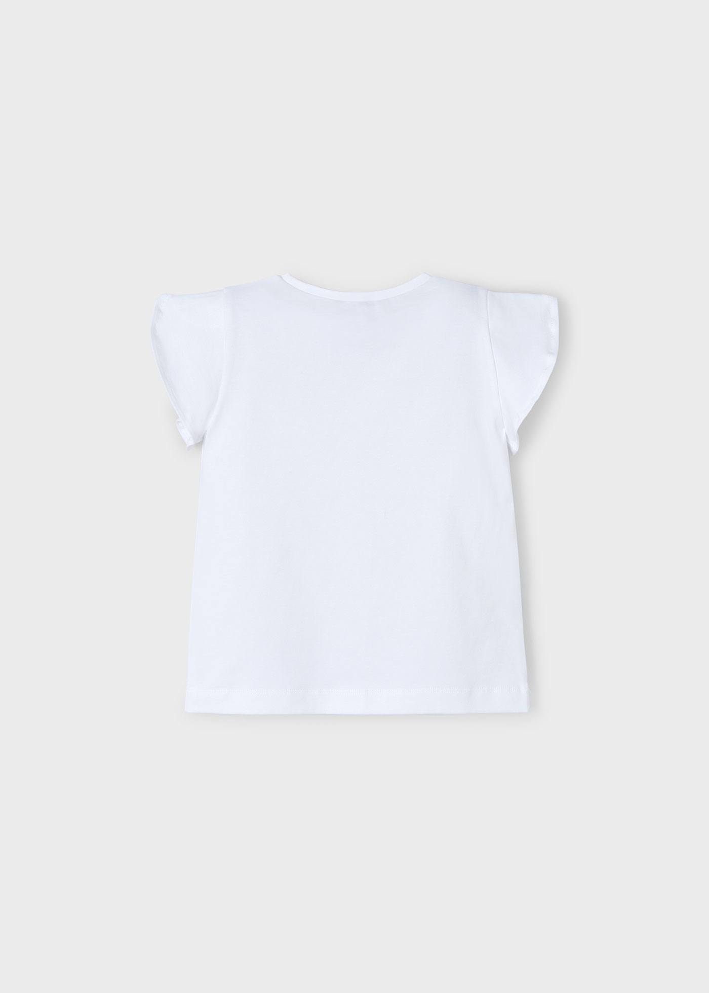 Tricou cu aplicatie fetita