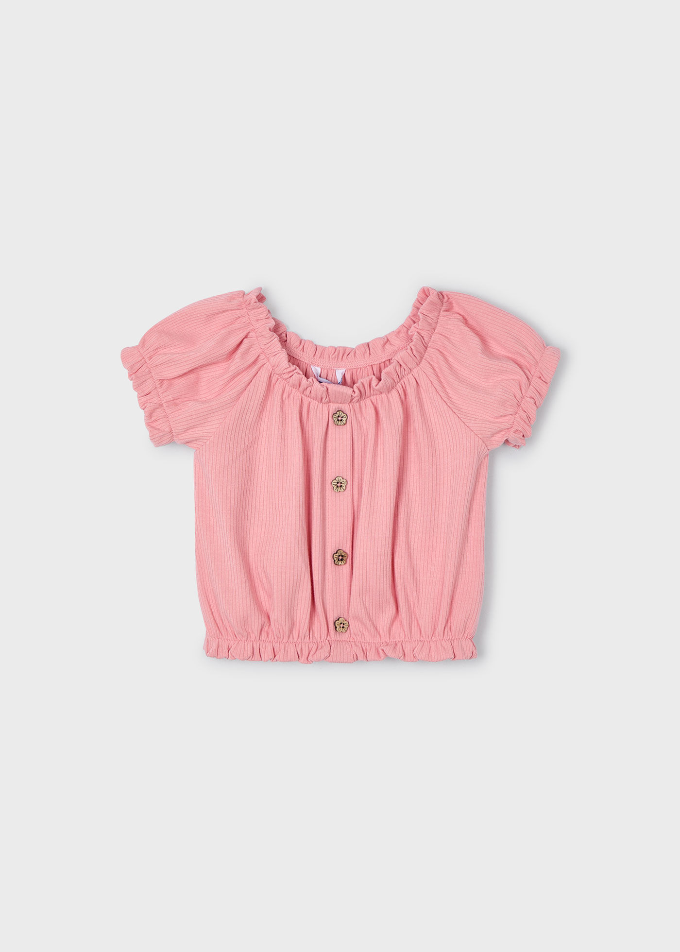 Girl Ribbed T-Shirt