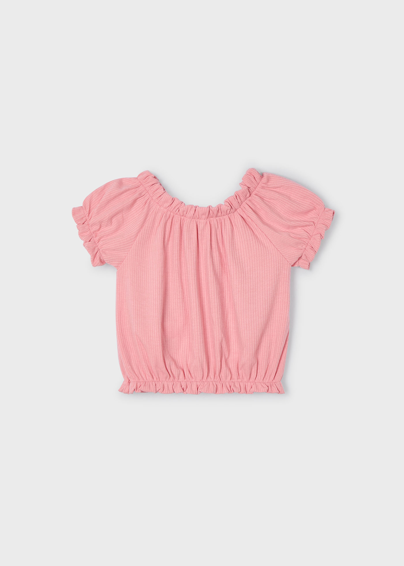 Girl Ribbed T-Shirt