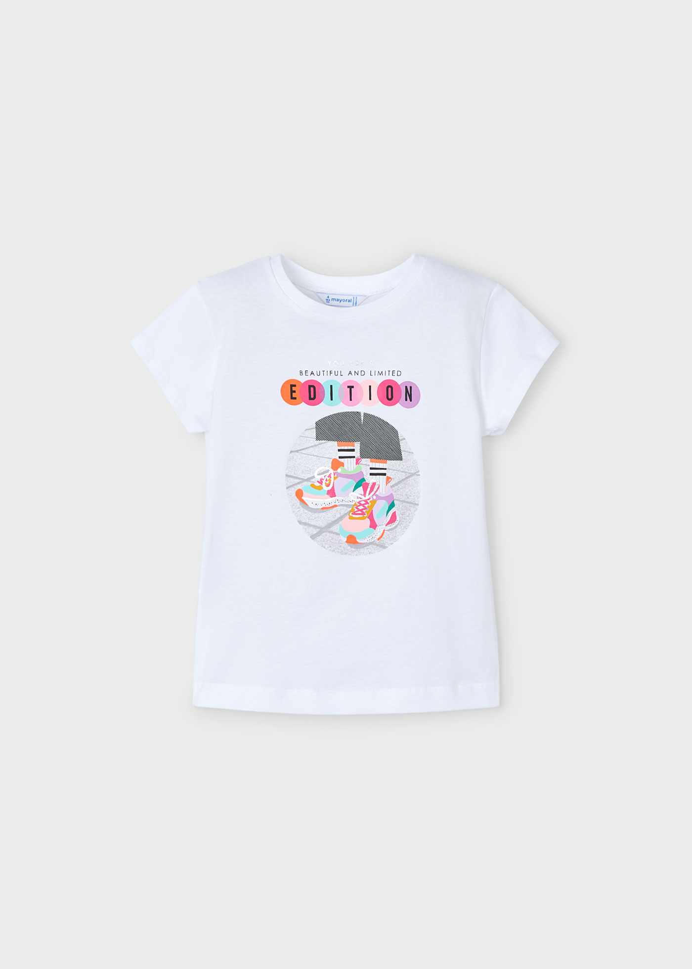 T-shirt estampada menina