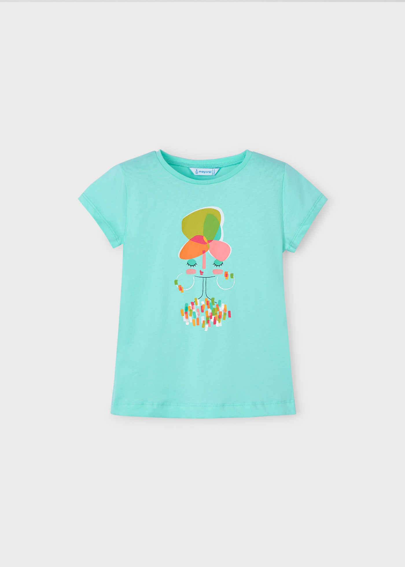 Camiseta estampada niña