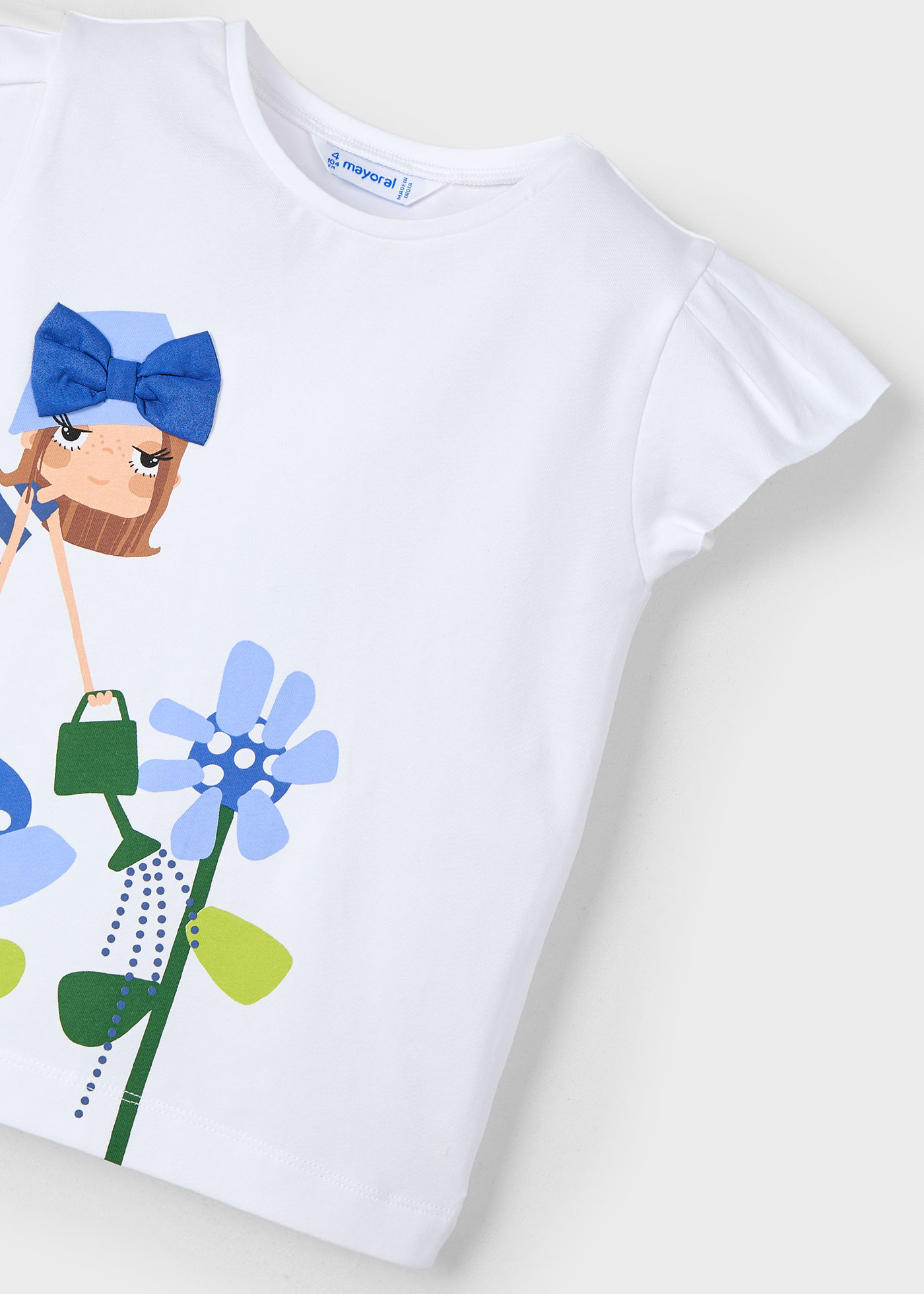 Camiseta dibujo niña