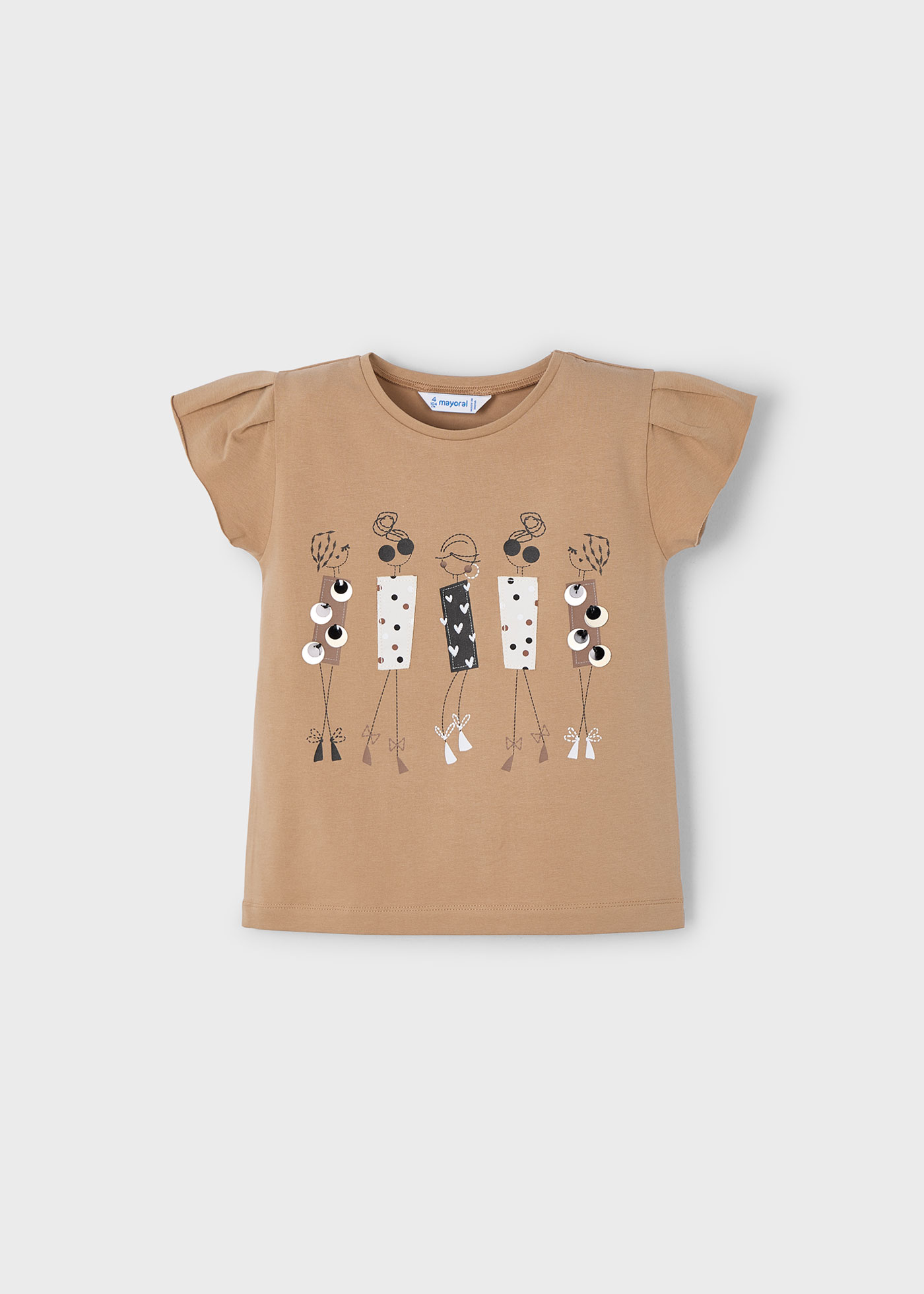 Camiseta dibujo niña