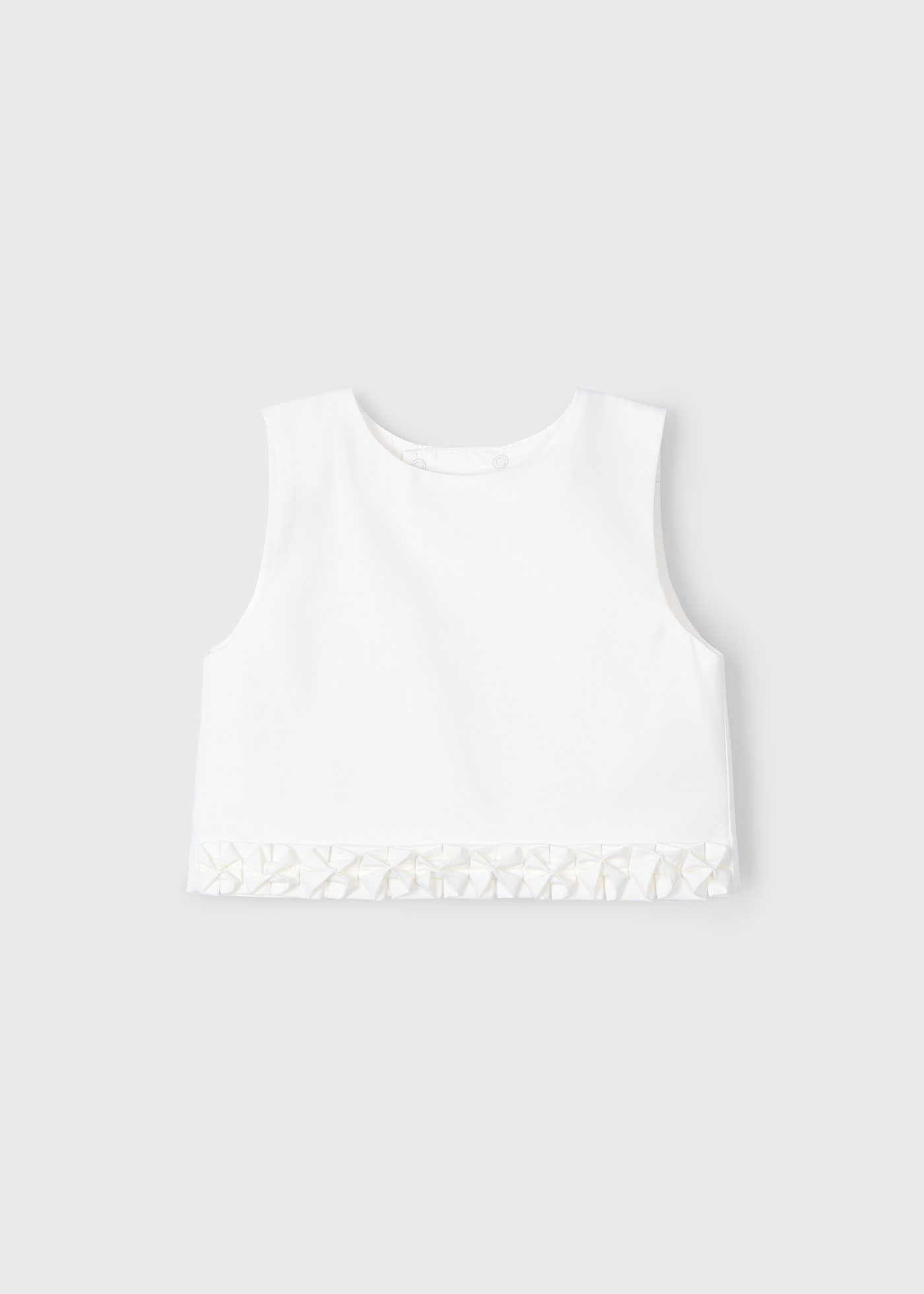 Girl Pleated Detail Top