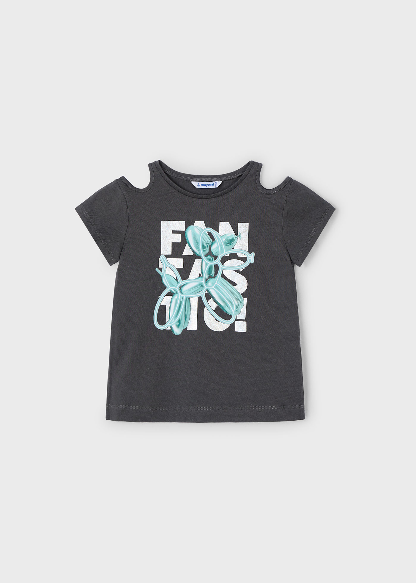 Tricou cu deschidere balon fetita