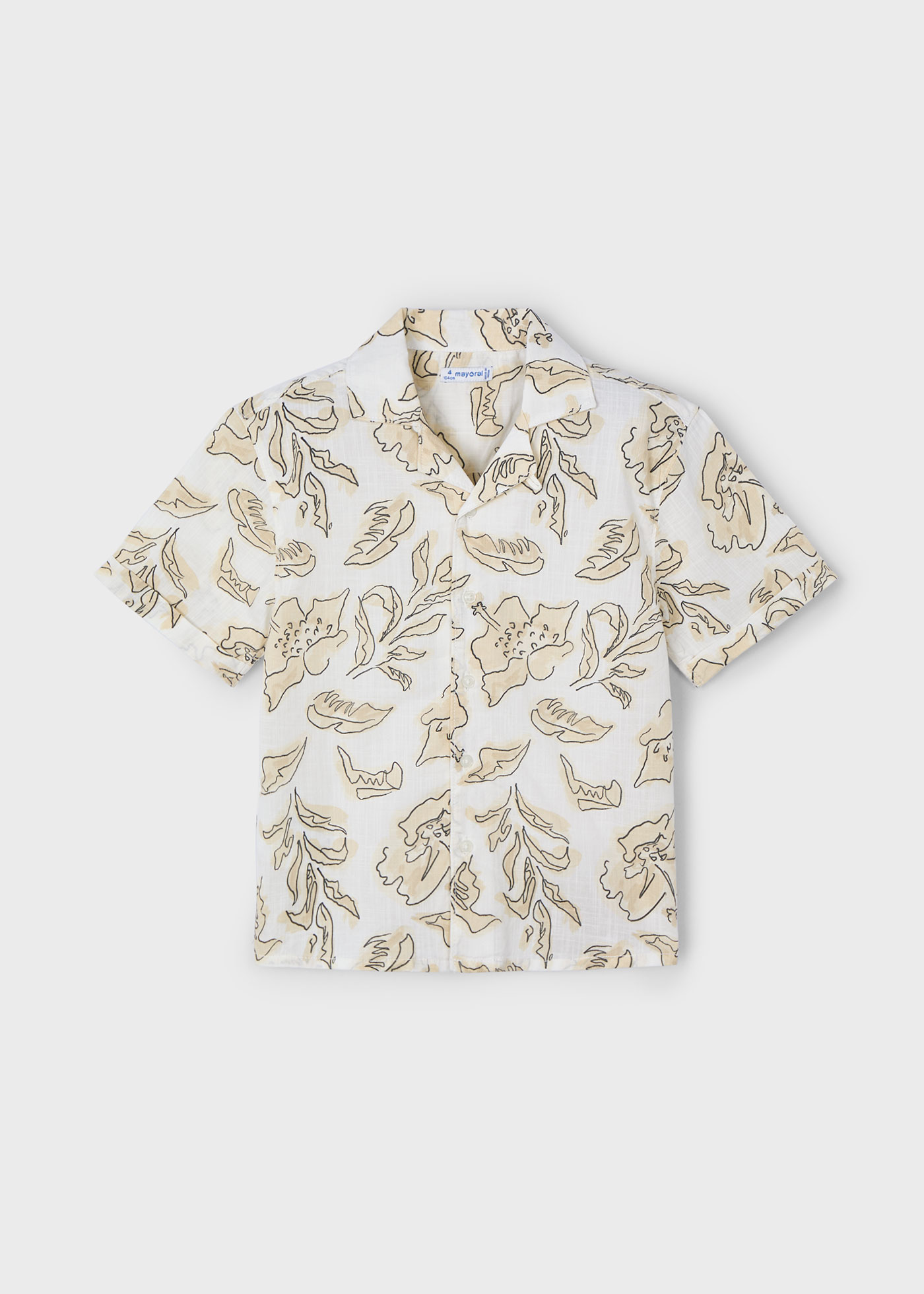 Camicia stampata casual bambino
