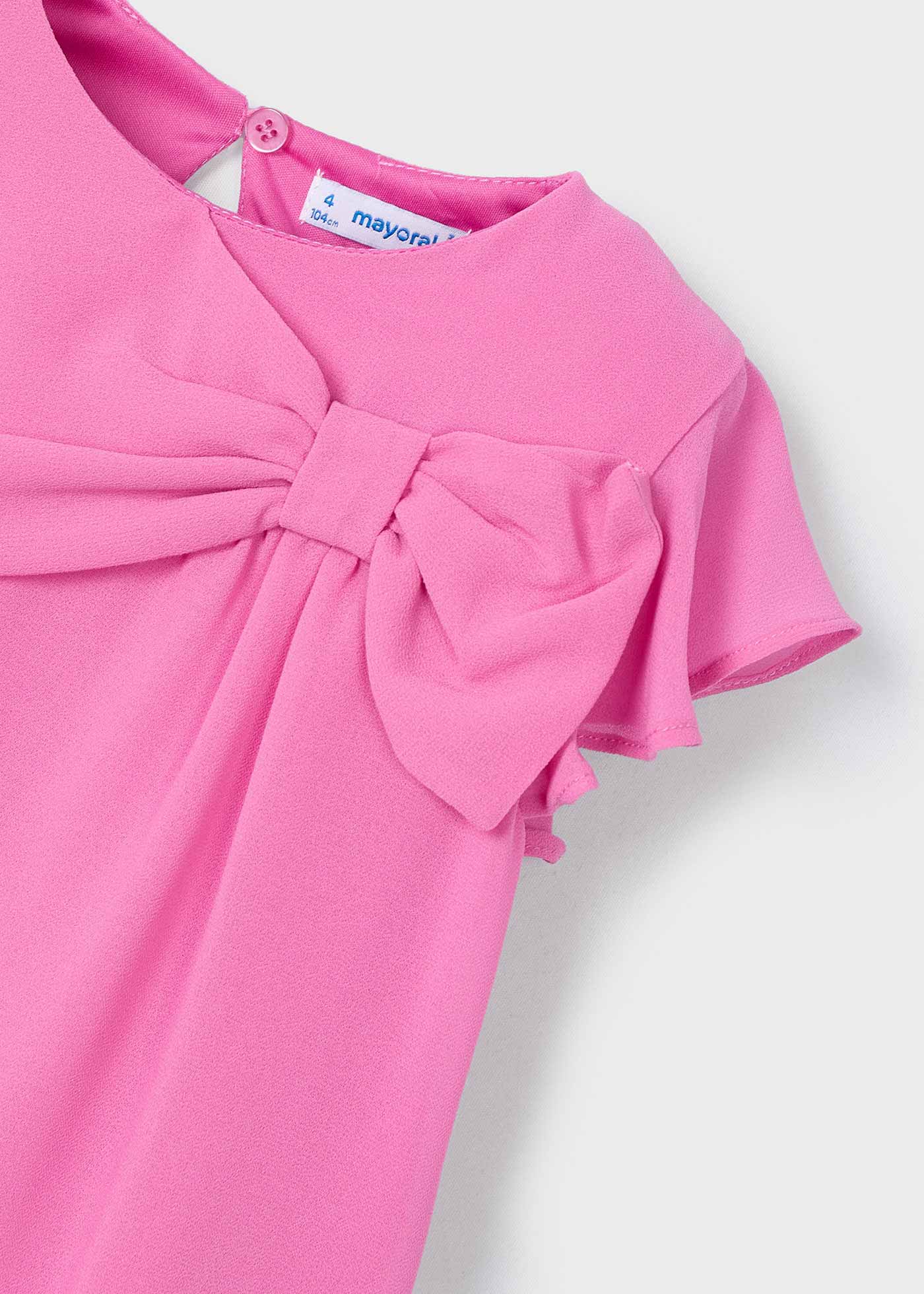 Girl bow detail blouse