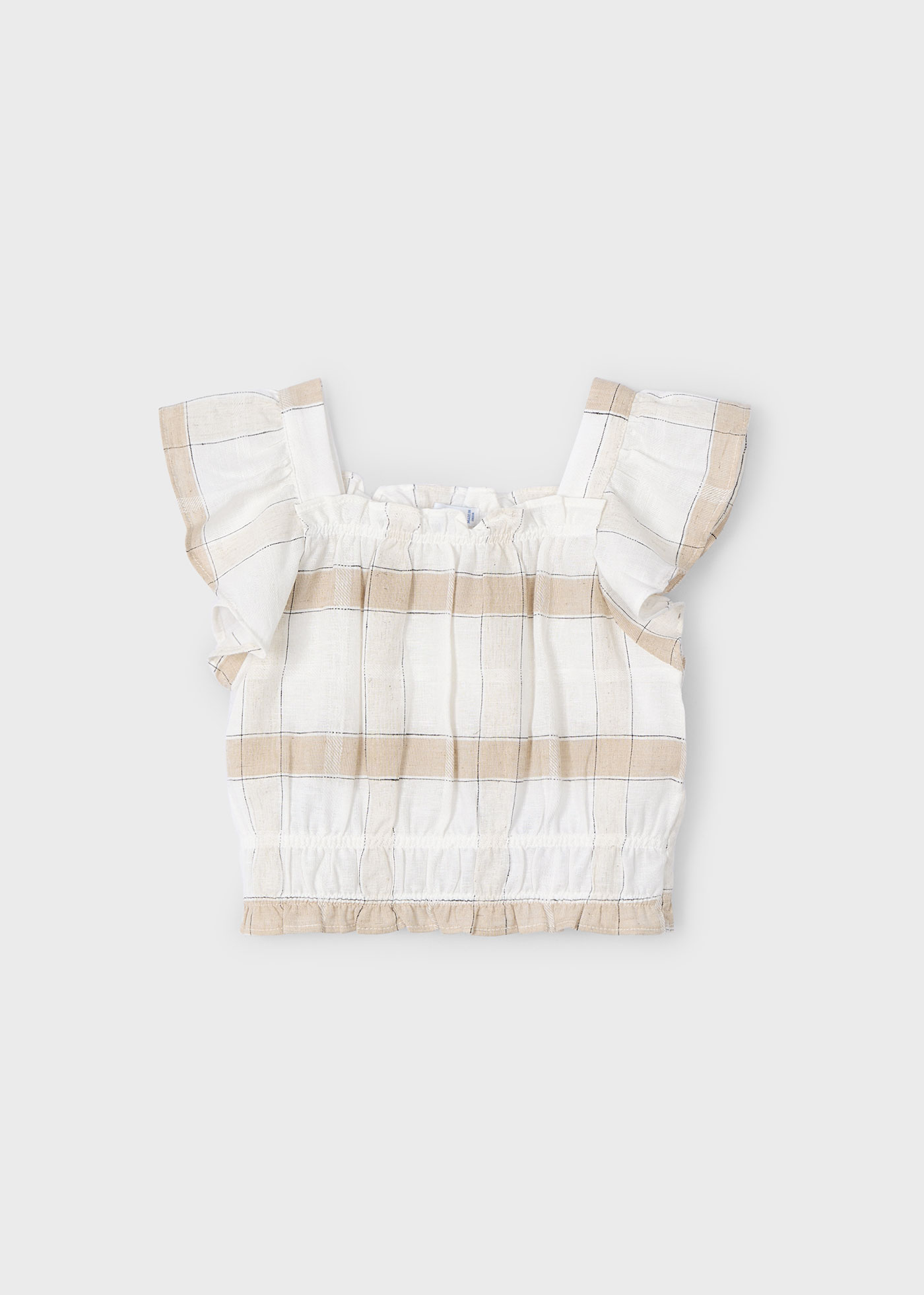 Girl gingham top