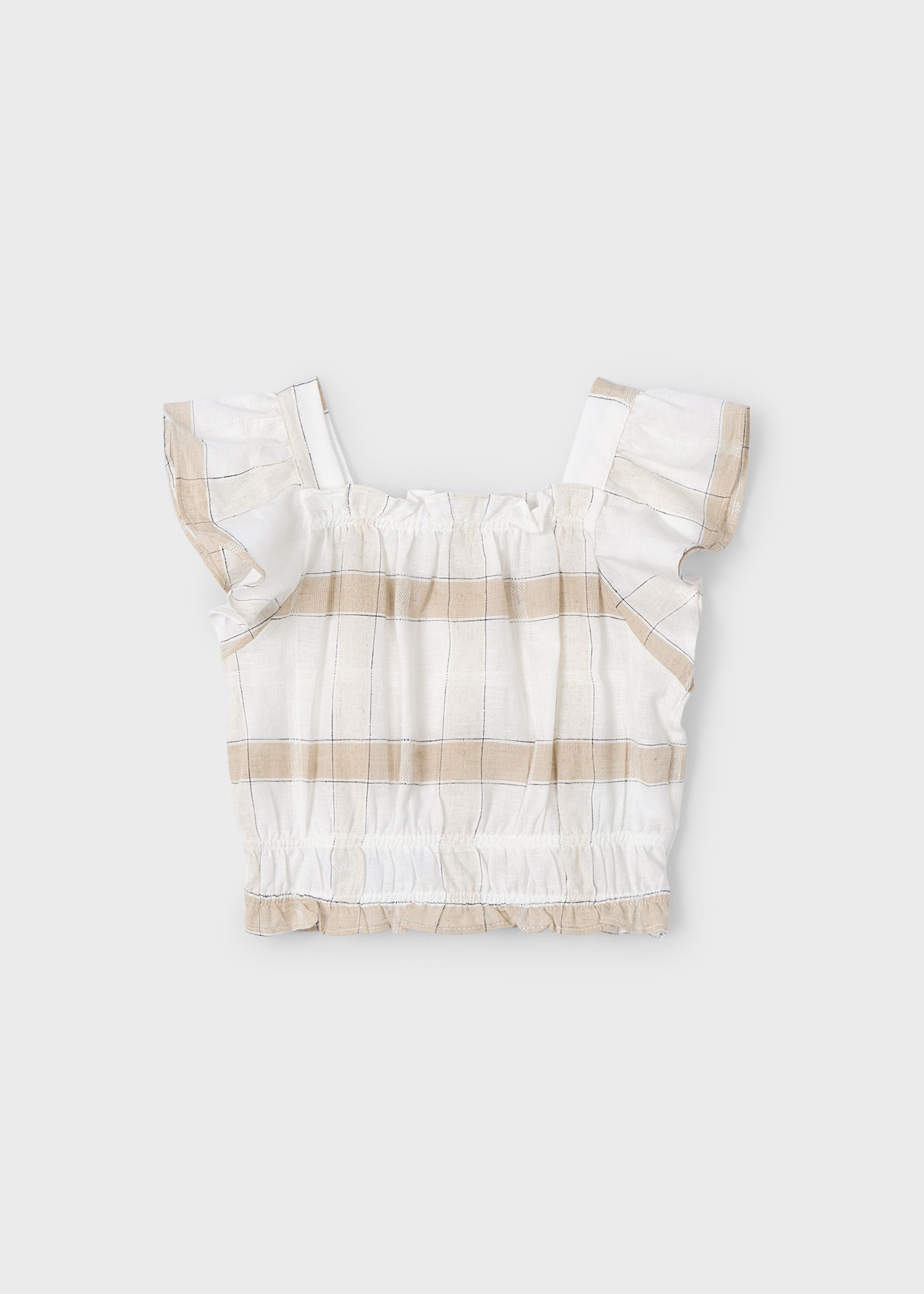 Girl gingham top