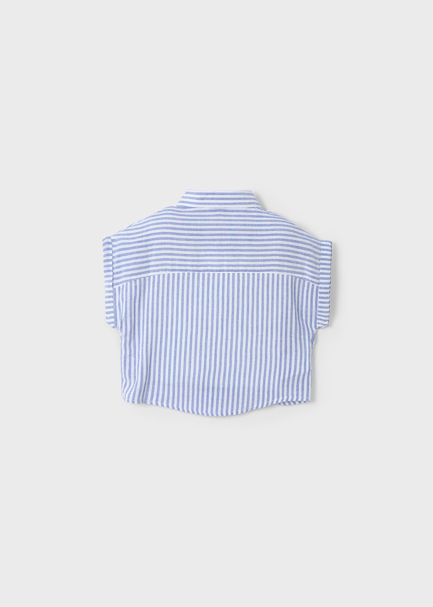Blusa con top righe bambina