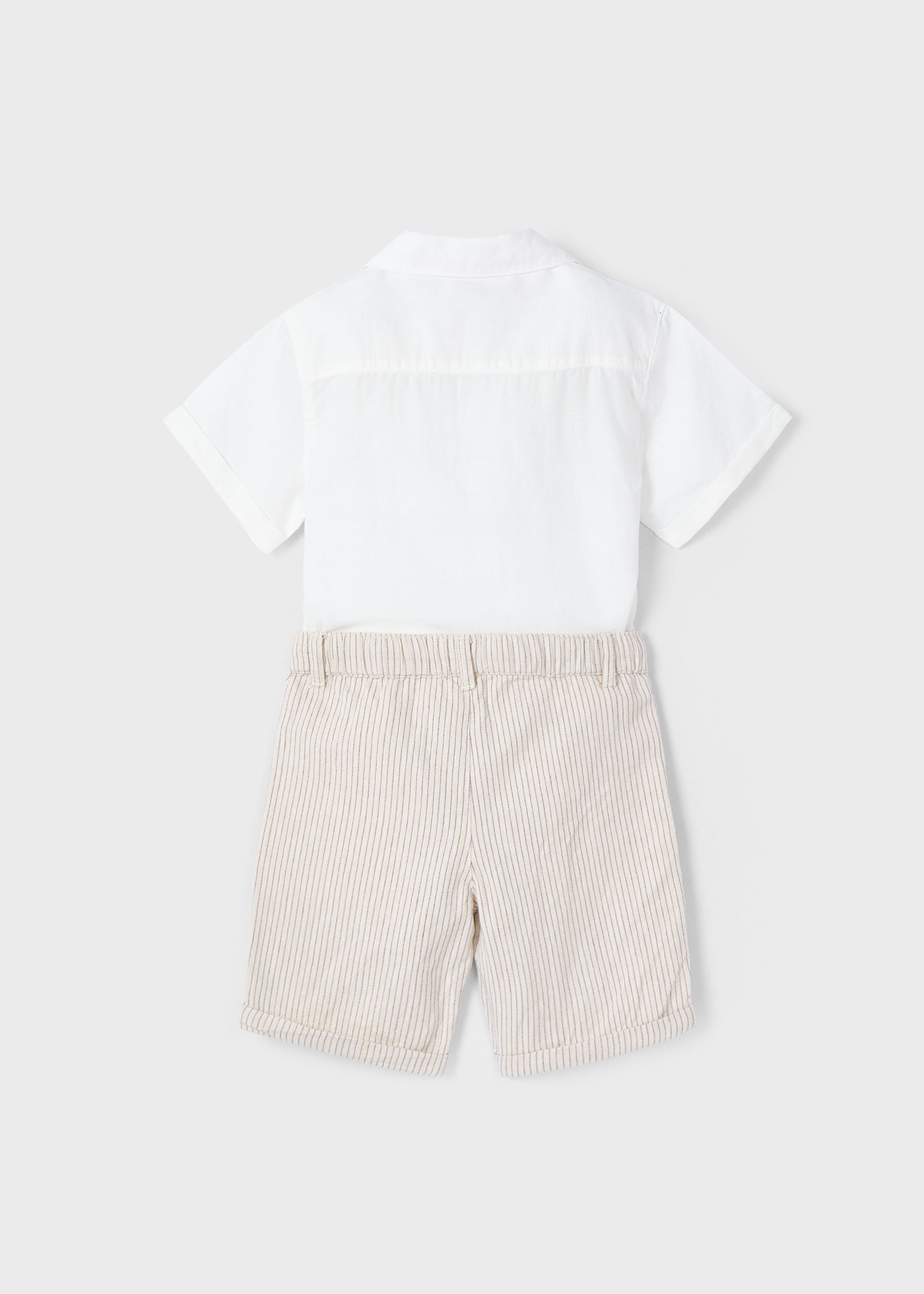 Conjunto bermuda e camisa menino