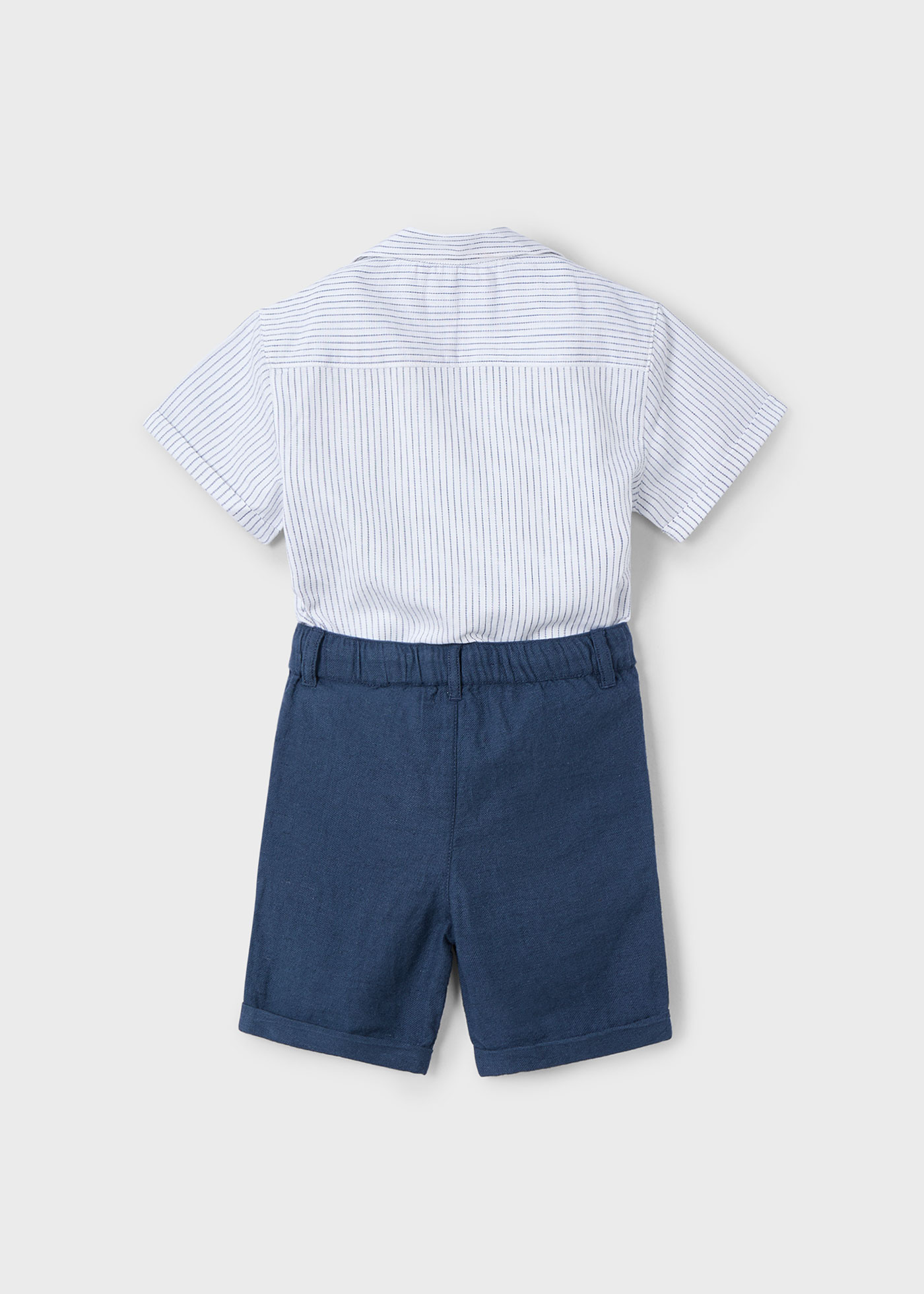 Conjunto bermuda y camisa niño