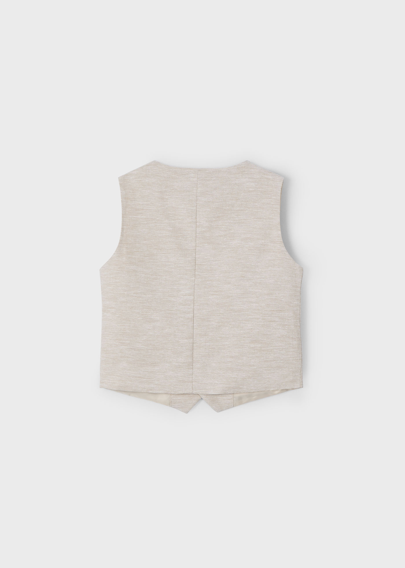 Boy Linen Suit Vest