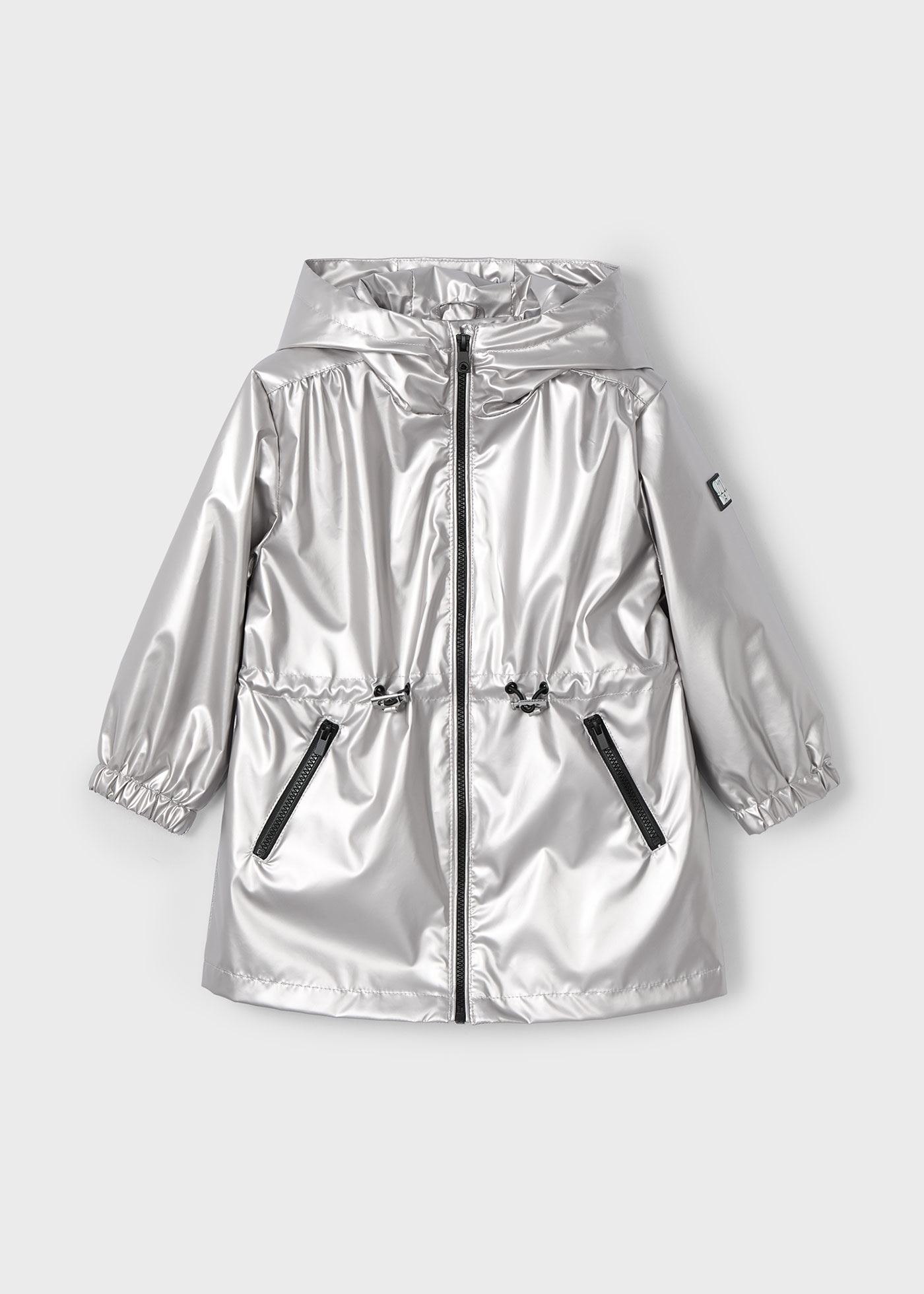 Girl hooded windbreaker