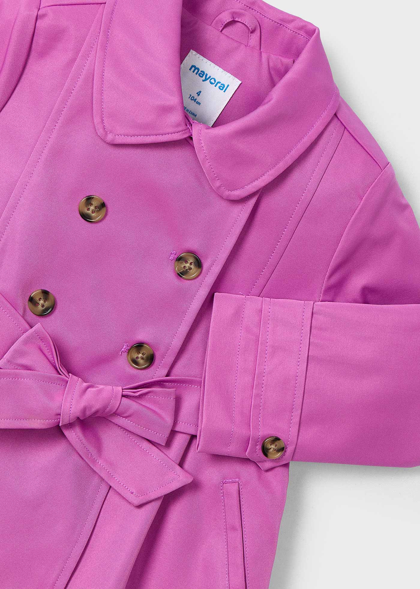 Giacca modello fiocco bambina