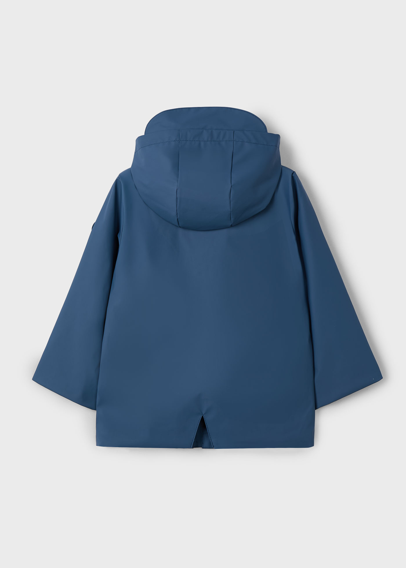 Boy hooded raincoat