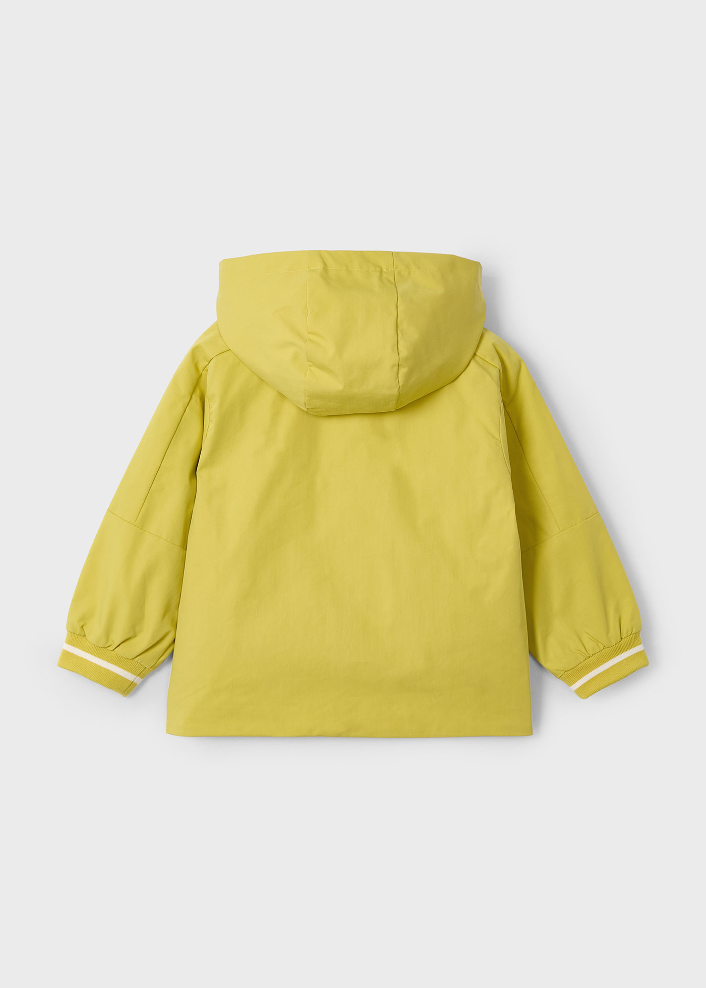 Boy Windbreaker with Contrast Cuffs