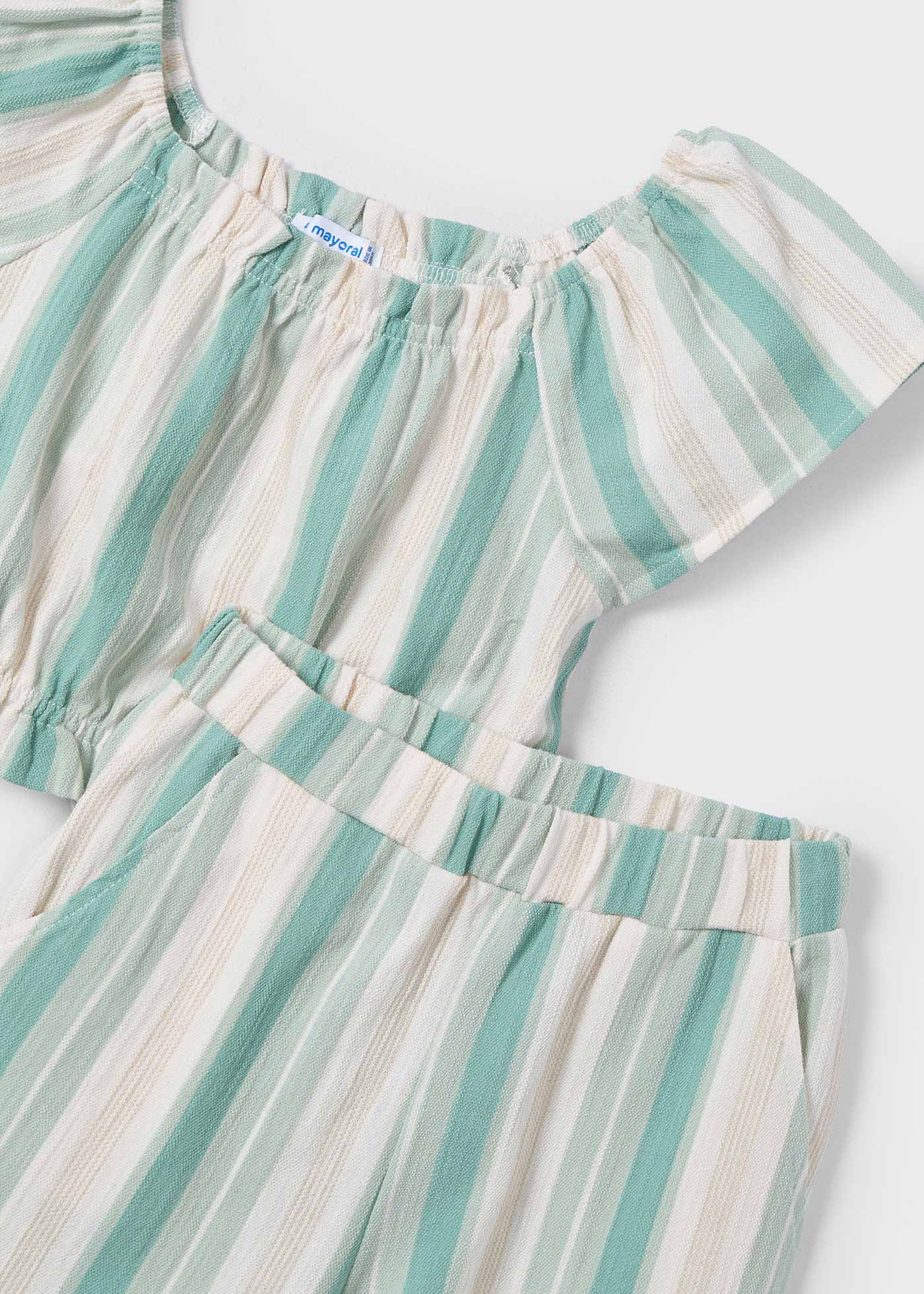 Girl striped set