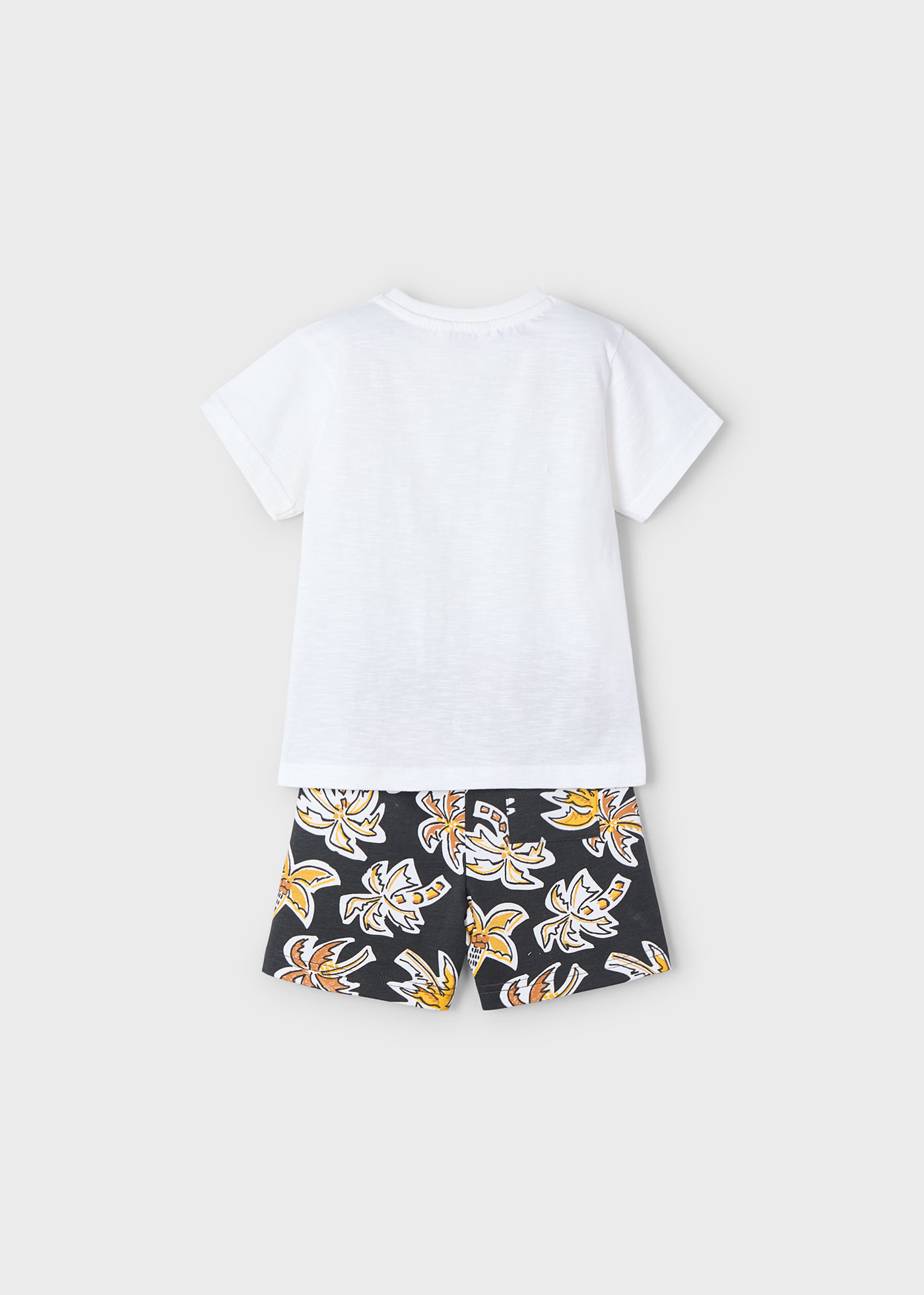 Boy summer print shorts and t-shirt set