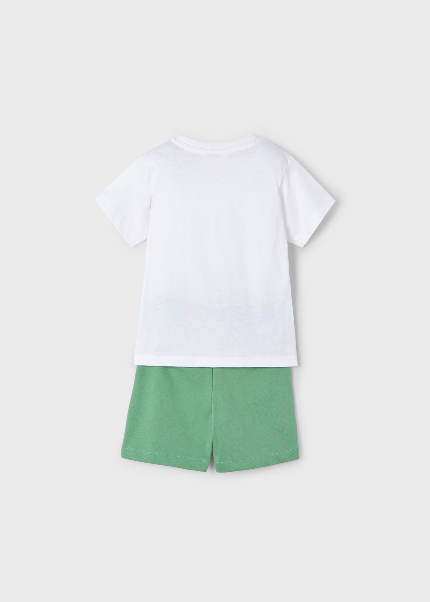 Completo pantaloncino e maglietta tartaruga bambino