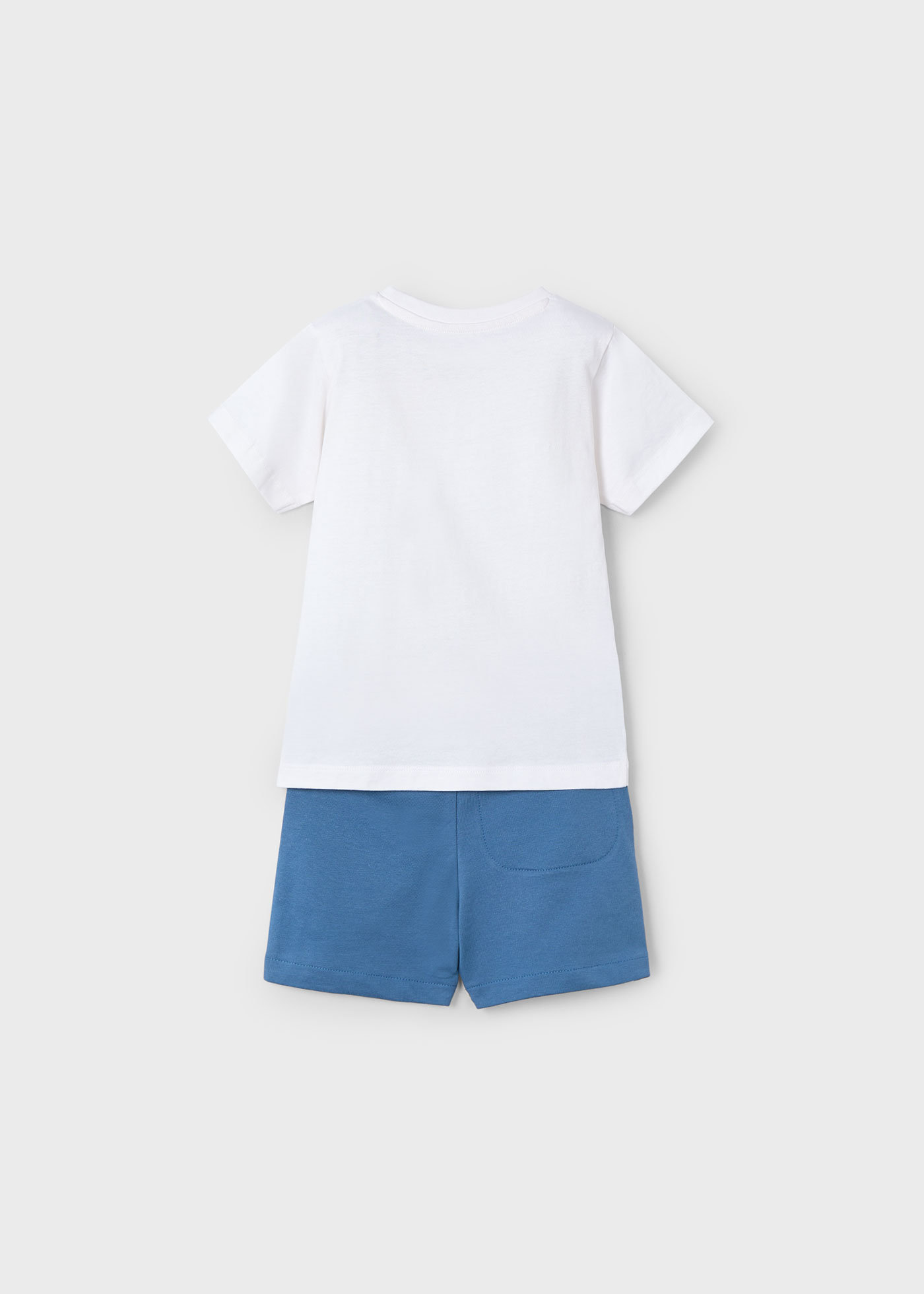 Boy surf print shorts and t-shirt set