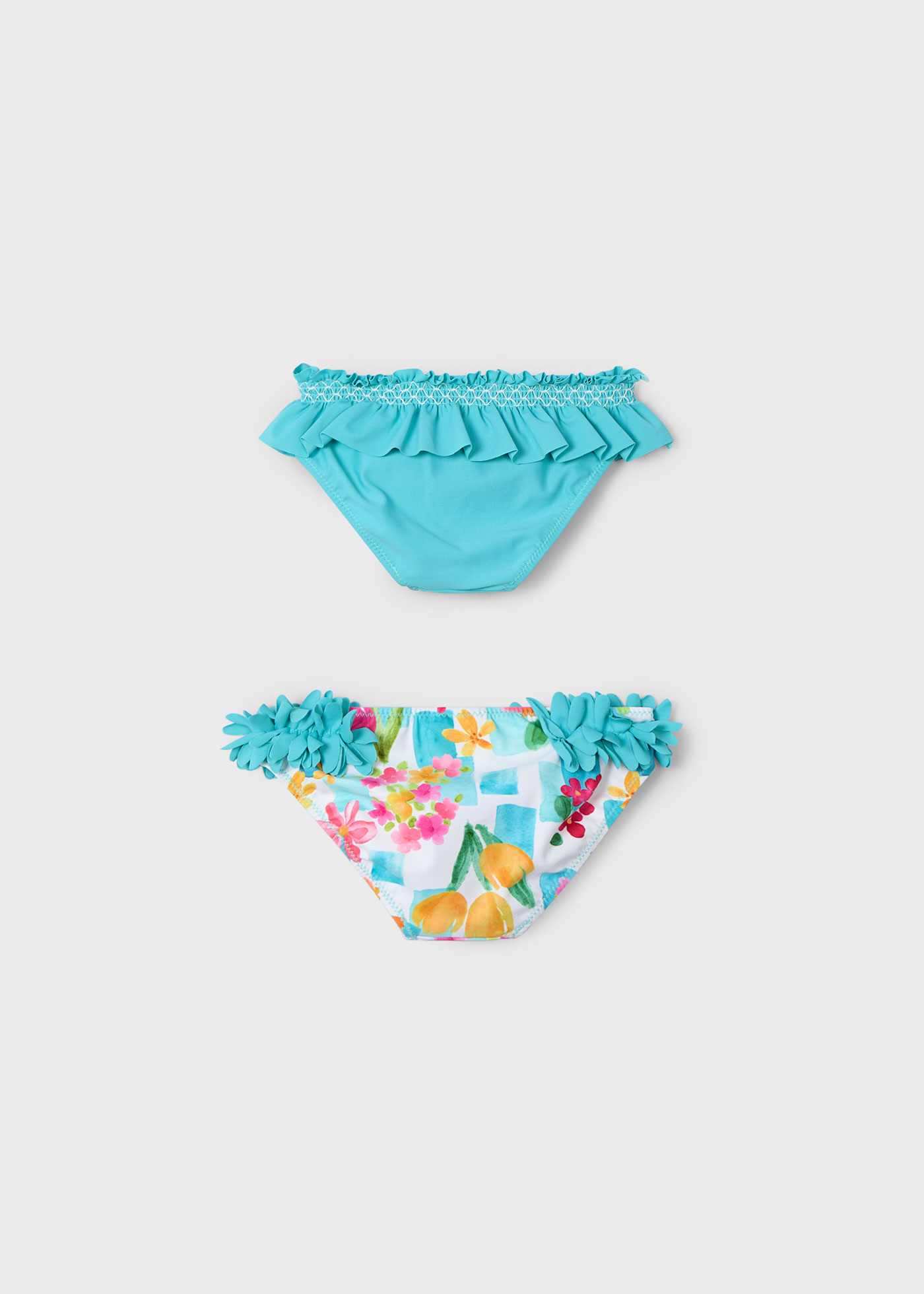 Set 2 maillots de bain culotte fille