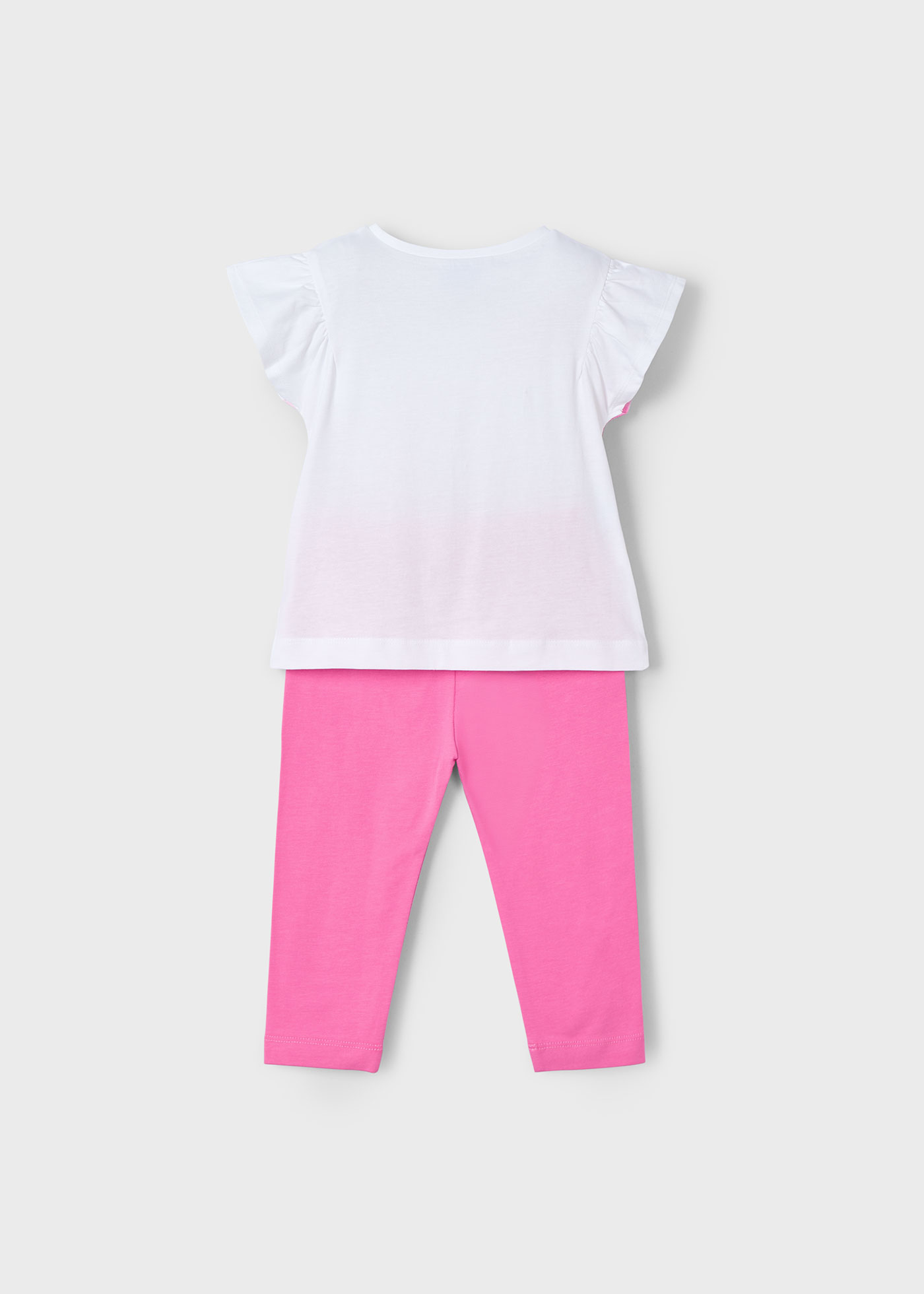 Conjunto leggings pirata e t-shirt menina