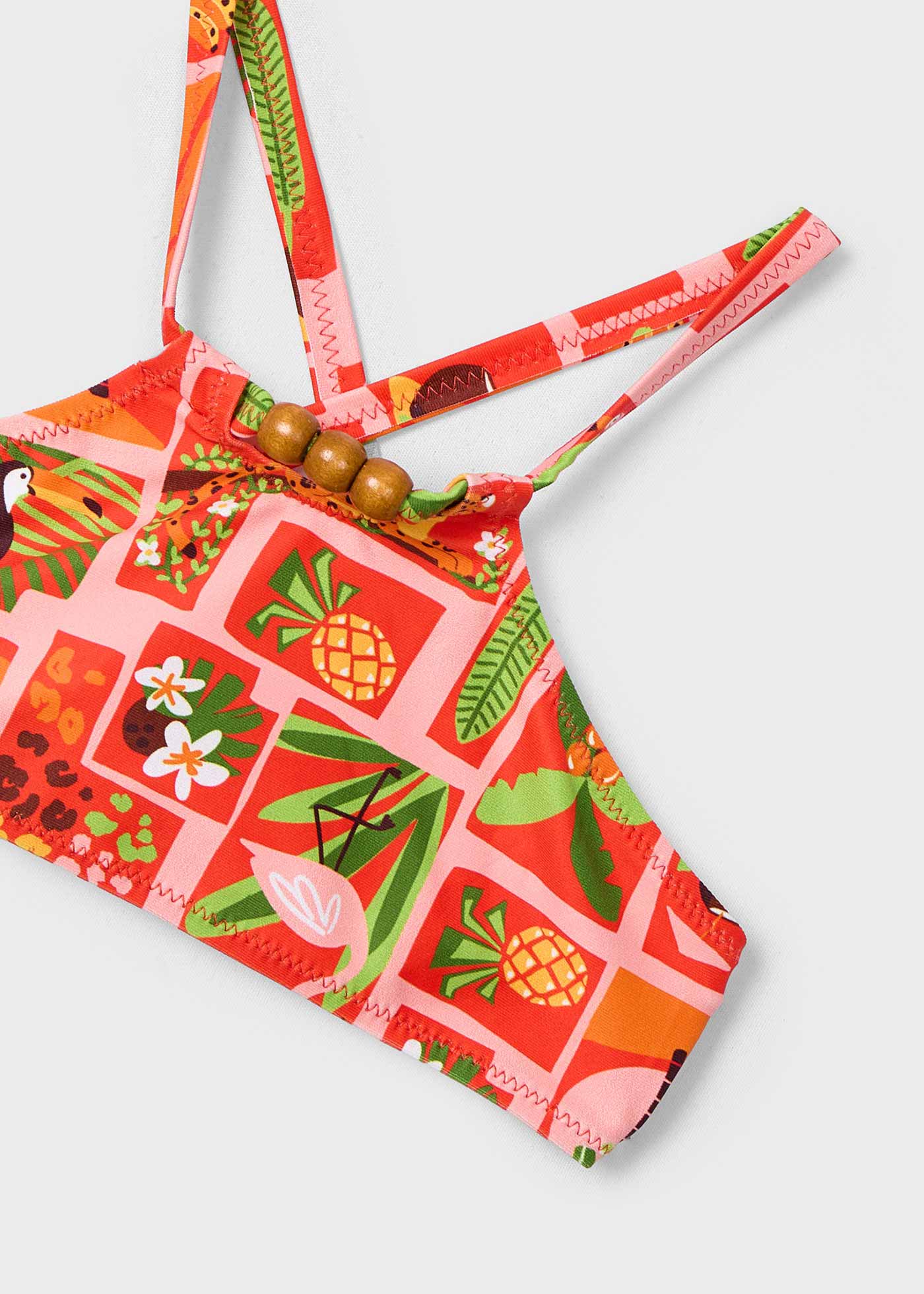 Bikini ze wzorem dla dziewczynki