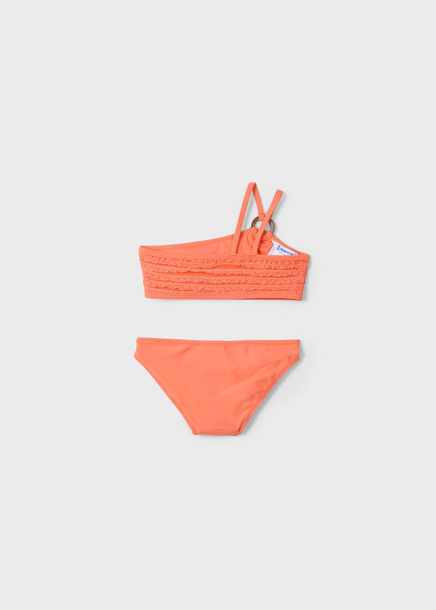 Girl Ruffle Bikini with Ring Detail