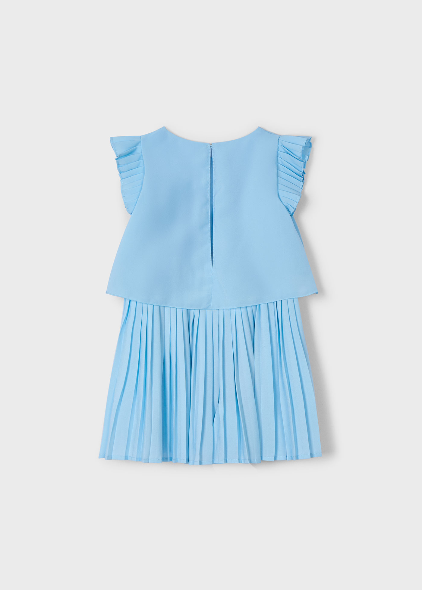 Girl pleated playsuit