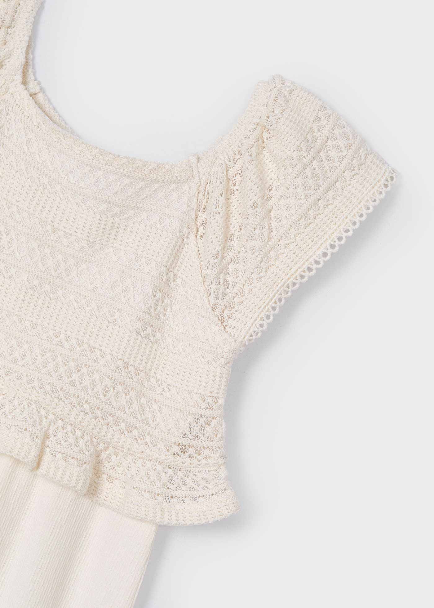Kombinezon crochet dla dziewczynki