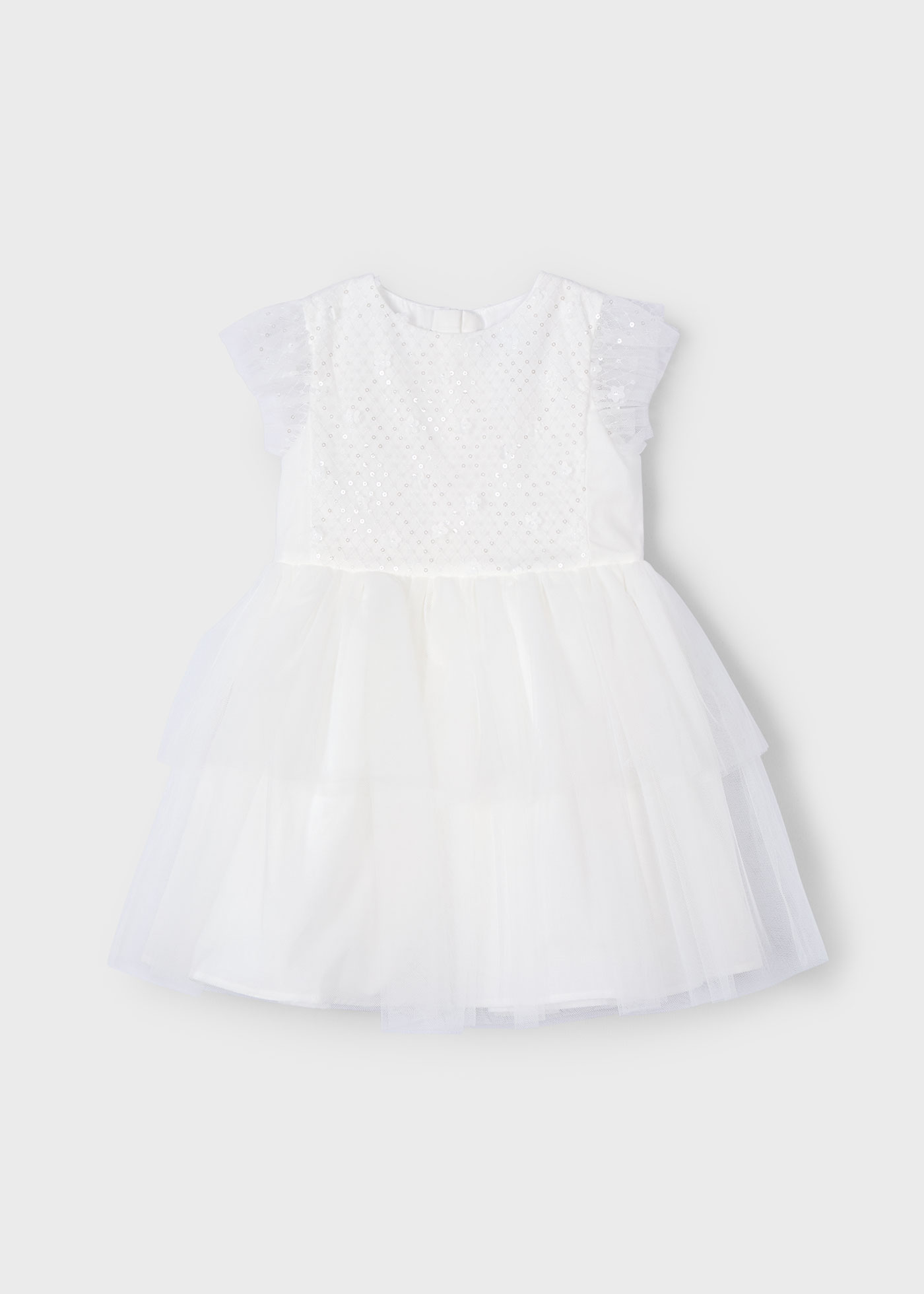 Robe en tulle à paillettes fille