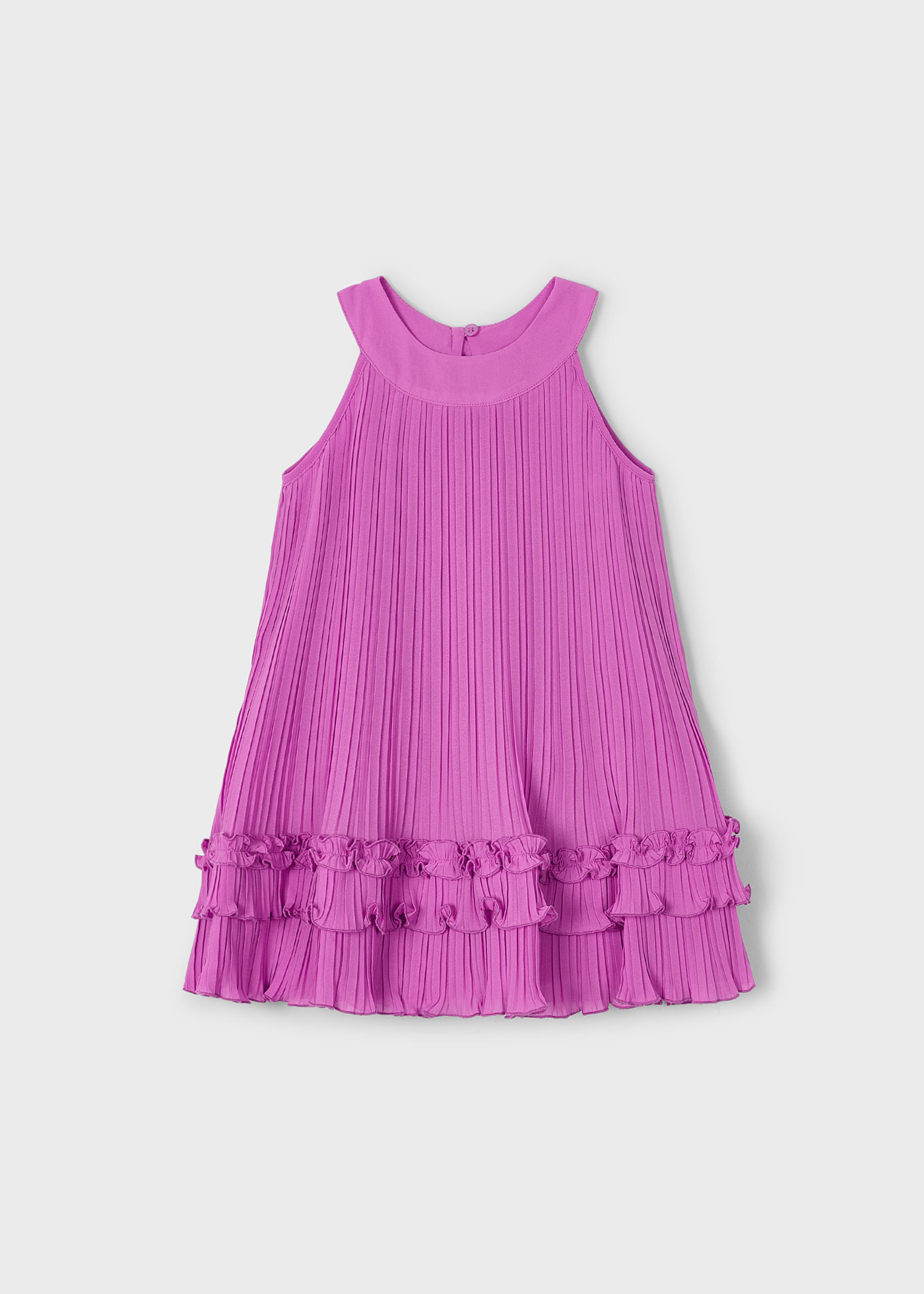 Vestido plisado niña