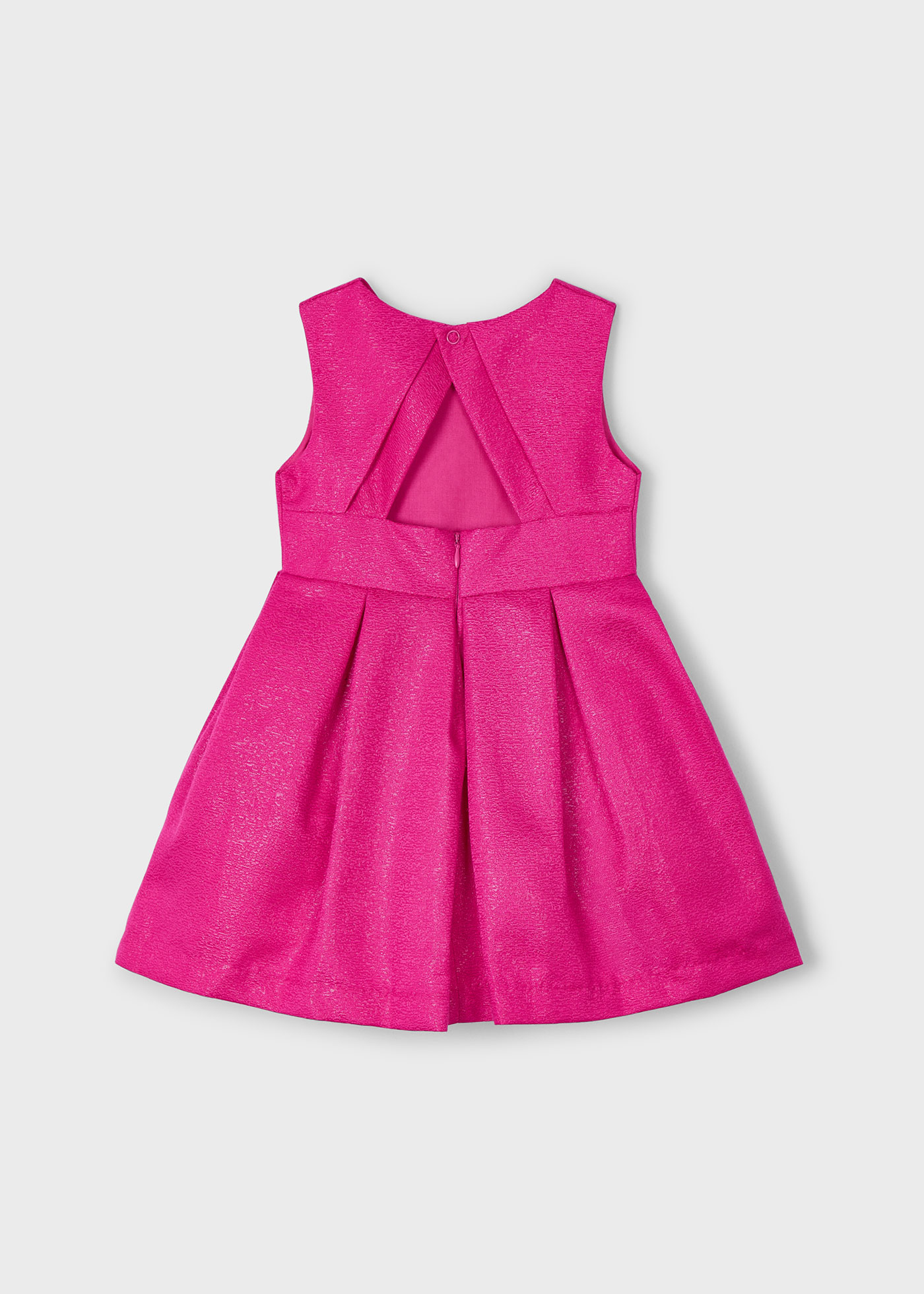 Vestito strutturato satinato bambina