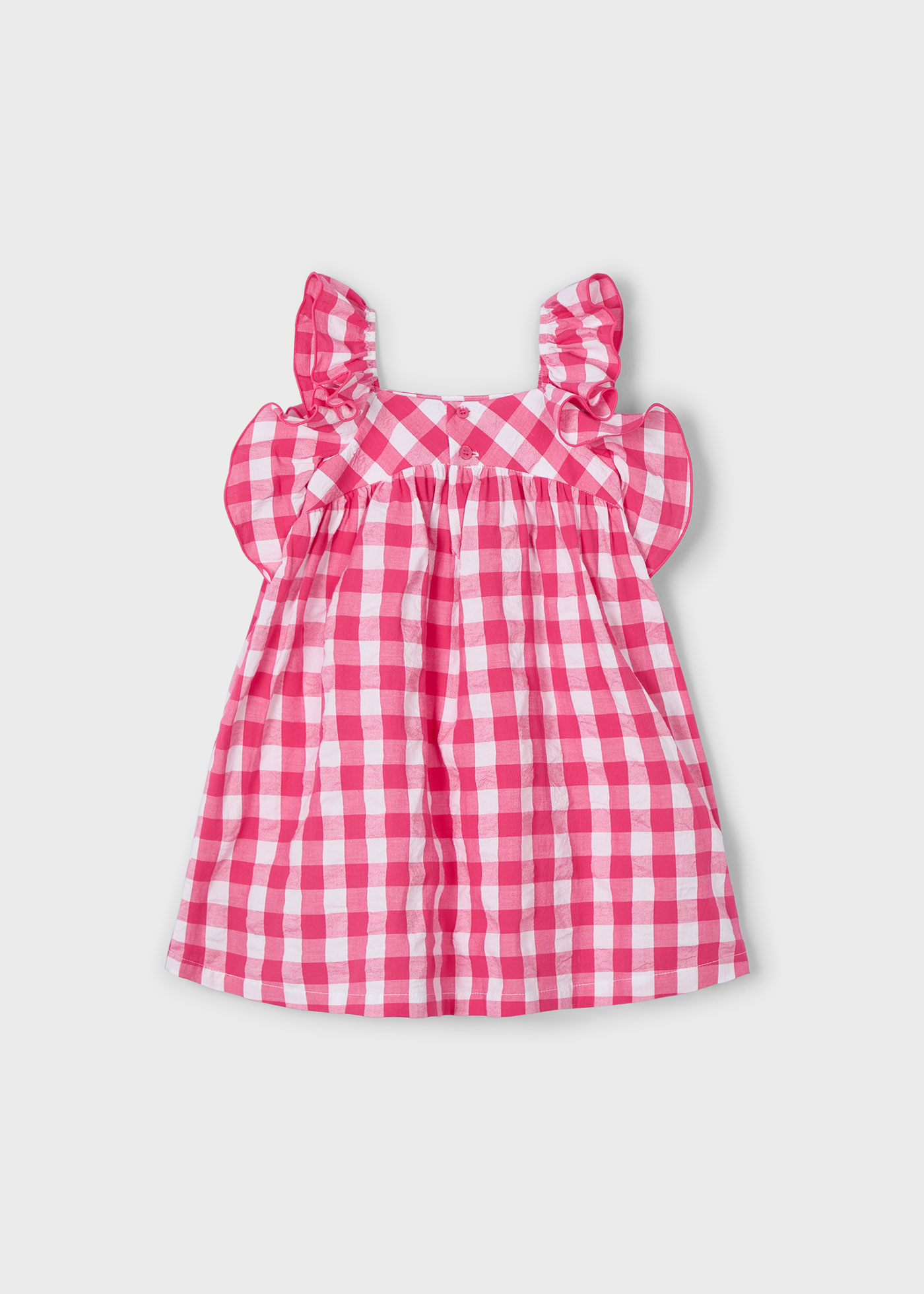 Robe à carreaux vichy fille