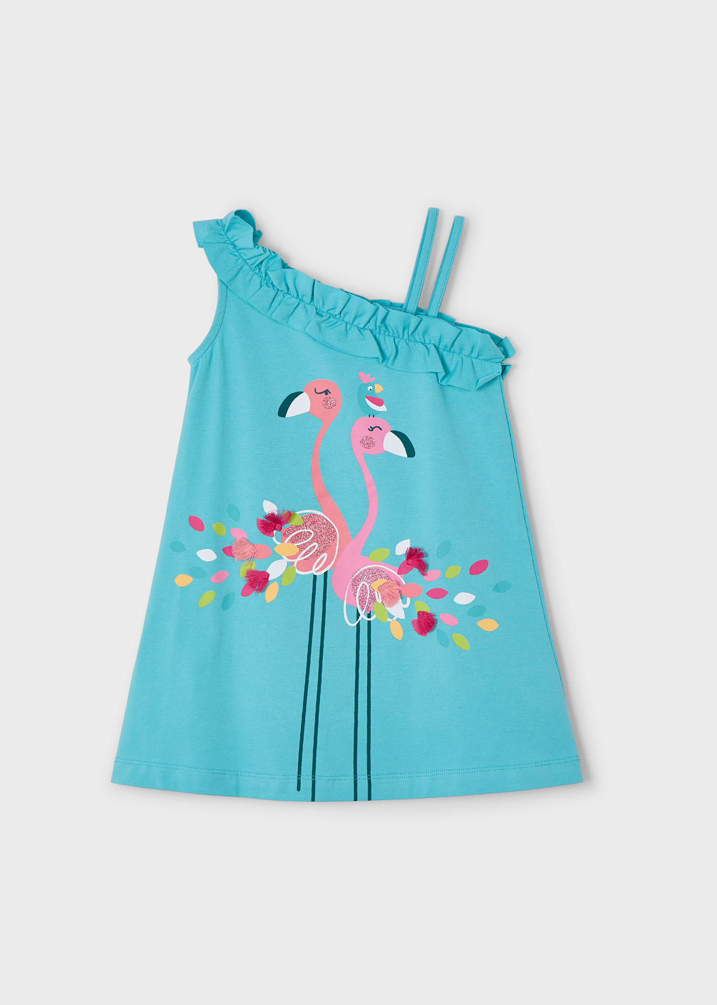Rochie asimetrica casual fetita