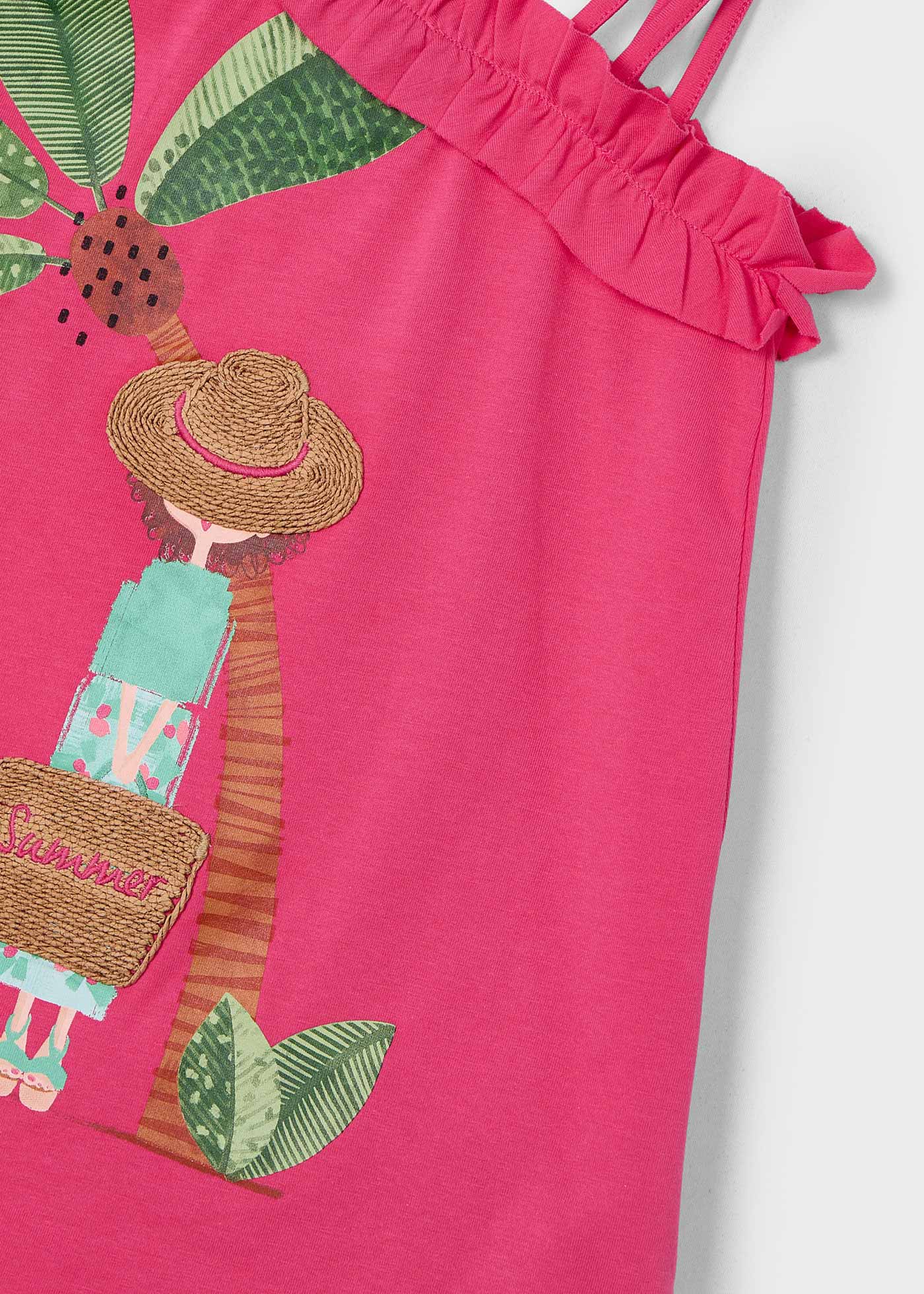 Vestito asimmetrico casual bambina