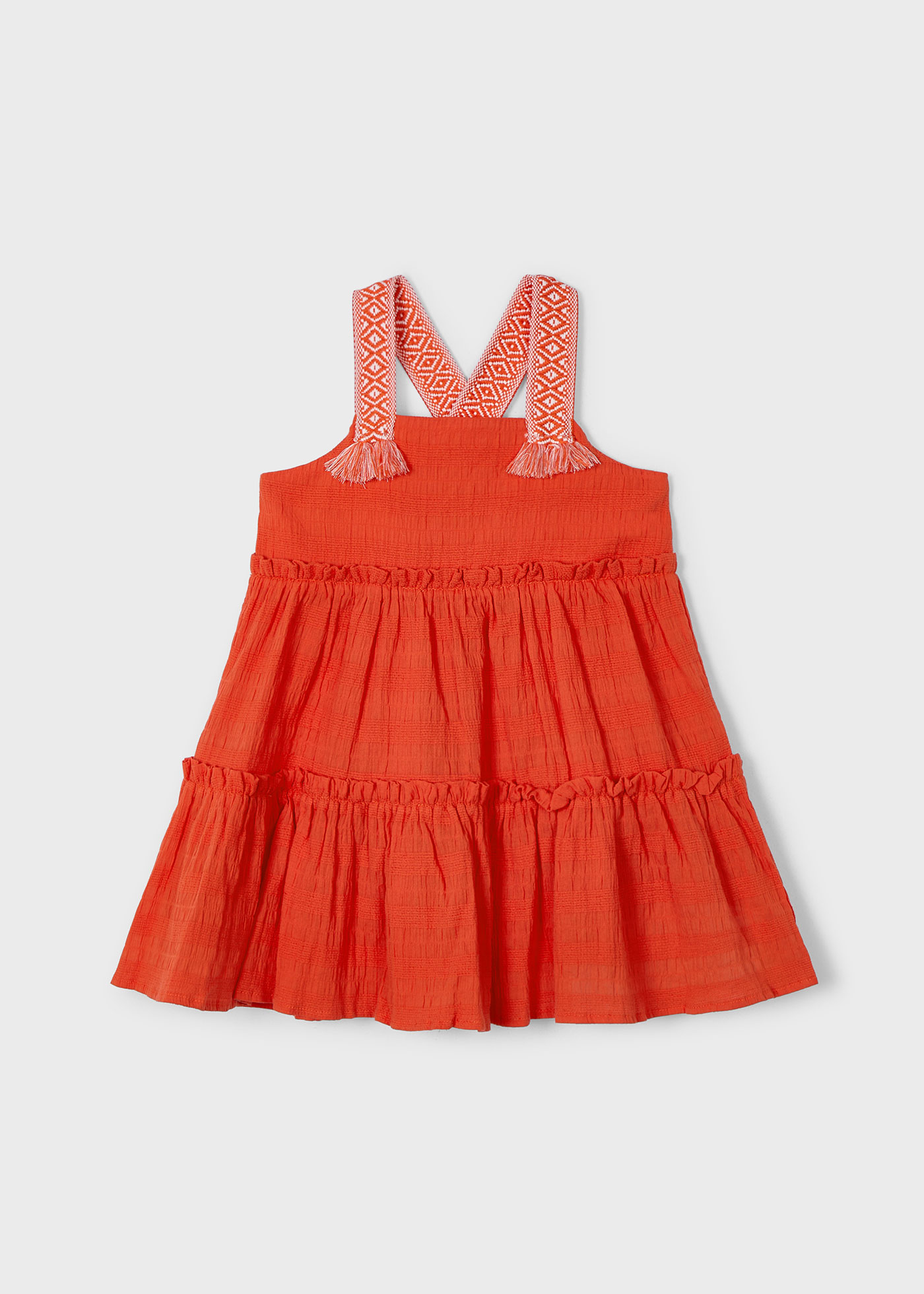 Vestido alças fantasia menina