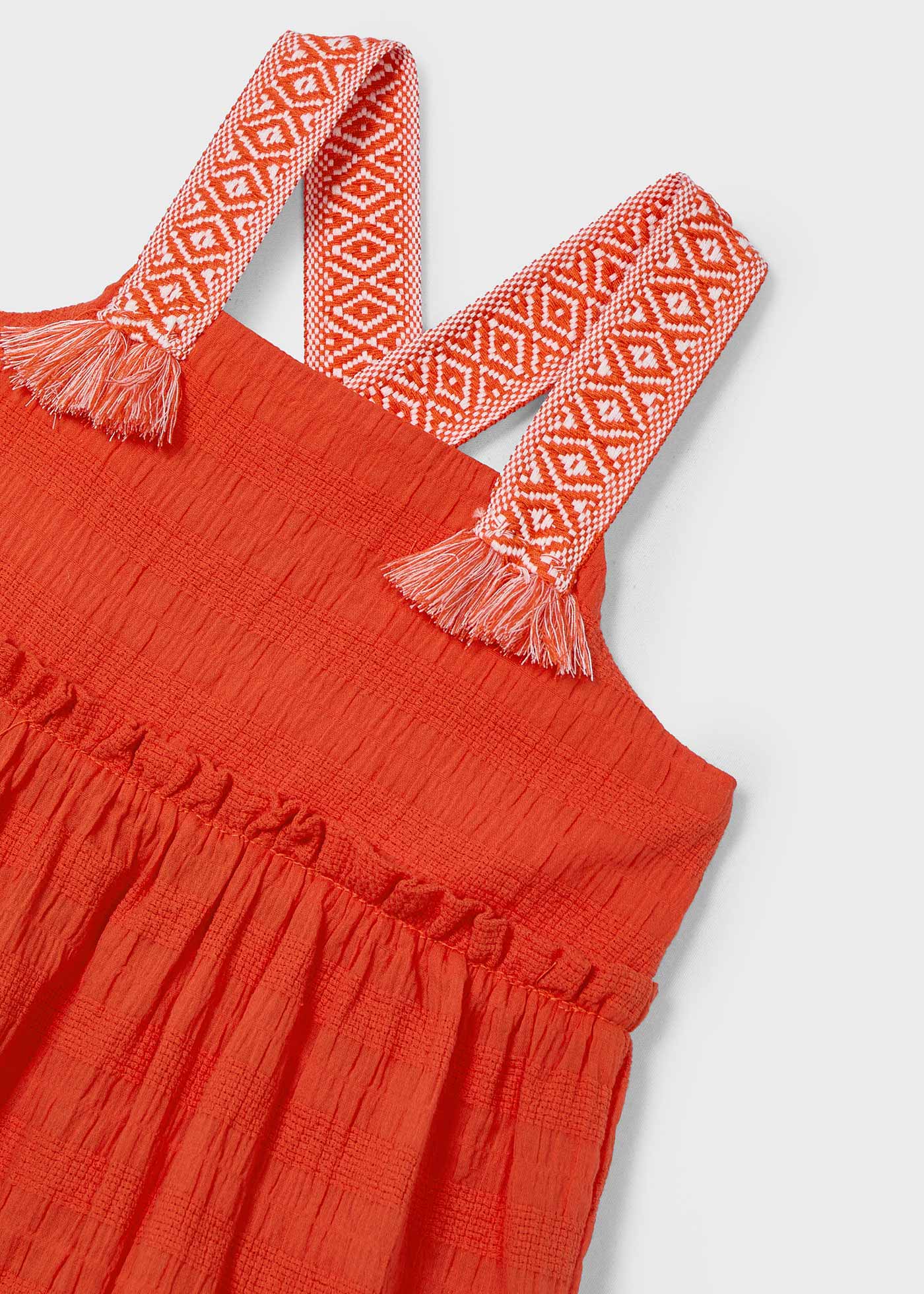 Vestido alças fantasia menina