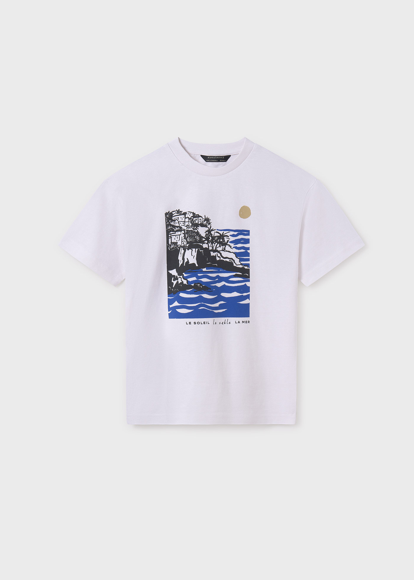 Camiseta paisaje chico