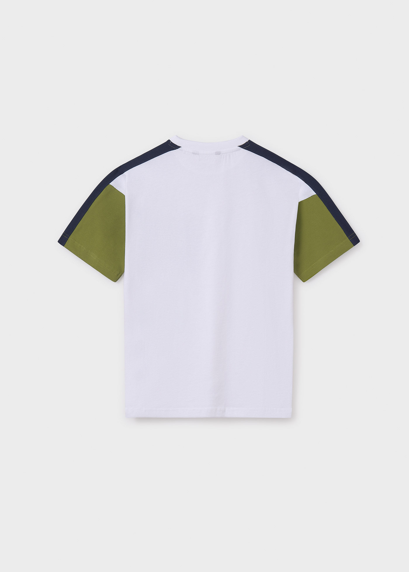T-shirt blocos de cor rapaz