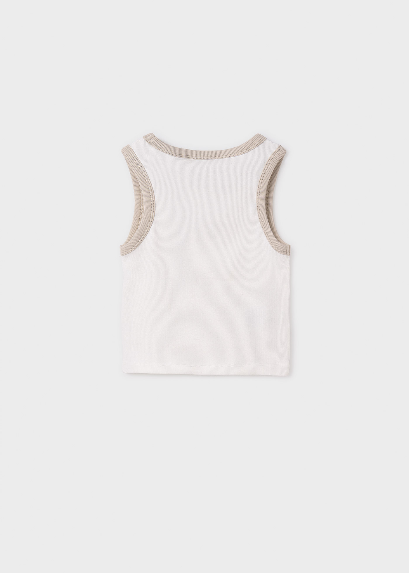 Girl Embroidered Tank Top