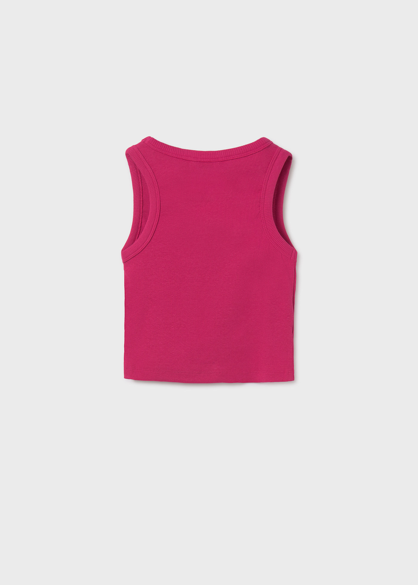 Tricou bretele brodat fata