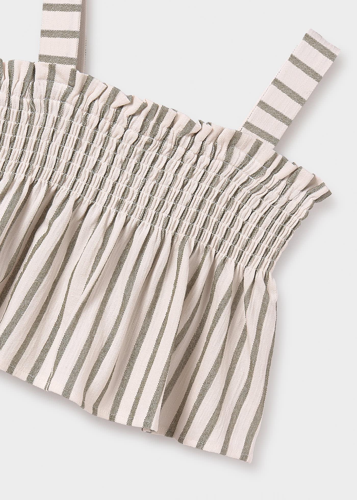 Tricou bretele dungi fata